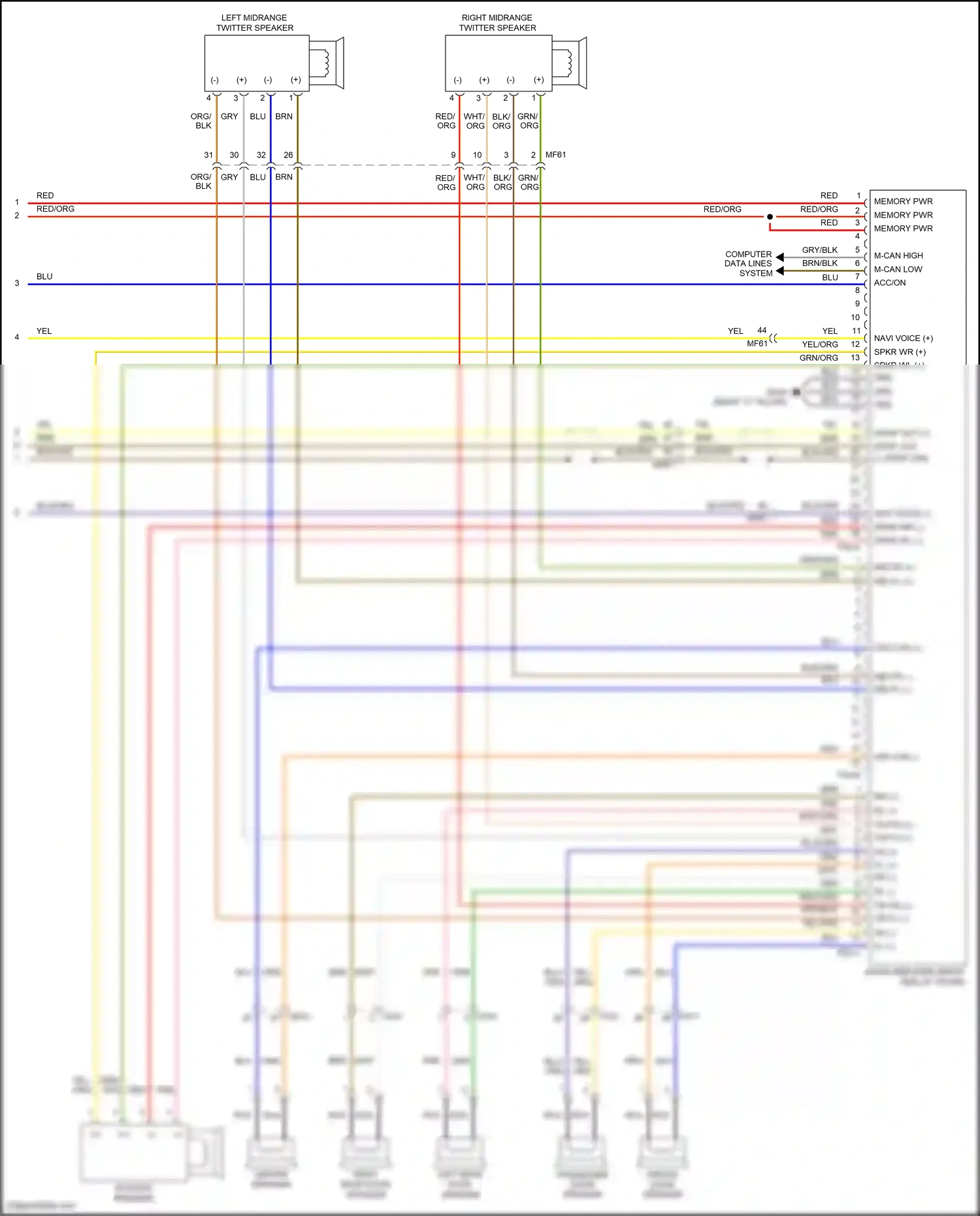 Kia K5 I facelift (2013-2015) blu wiring diagram  (107 of 170)