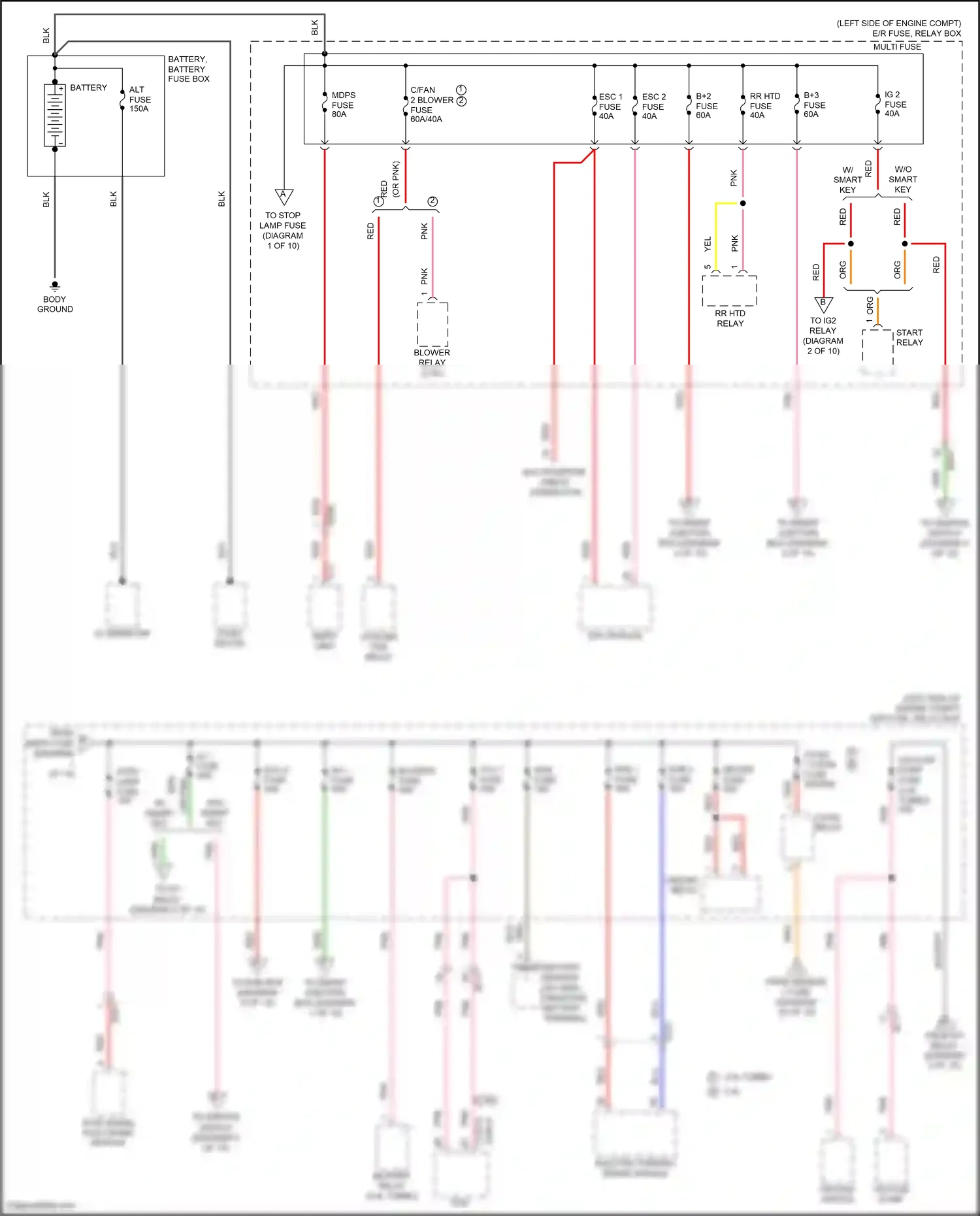Kia K5 I facelift (2013-2015) blu wiring diagram  (53 of 170)