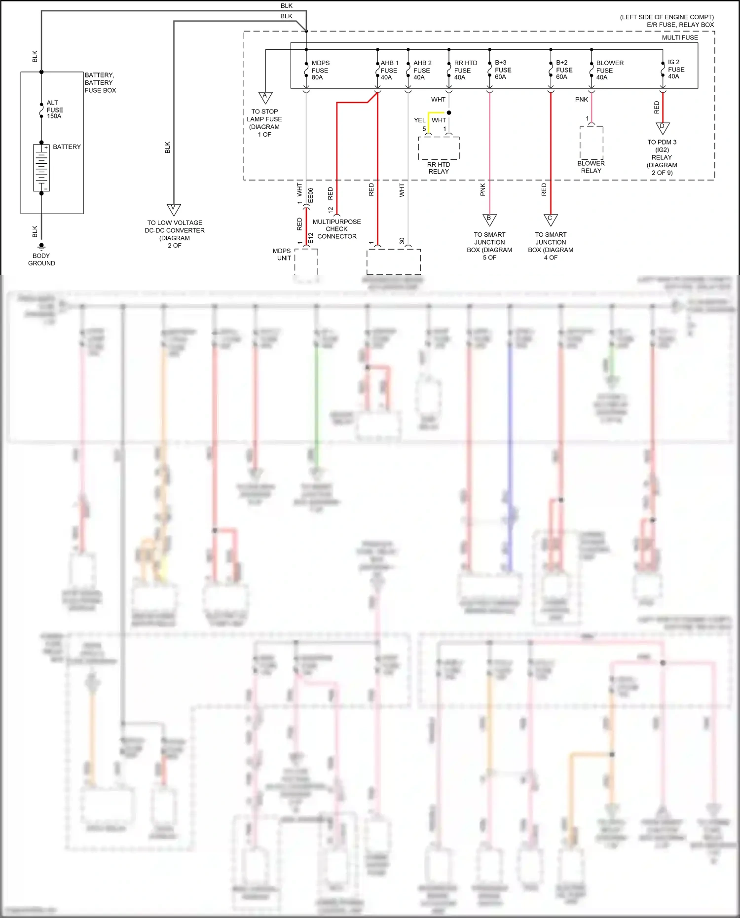 Kia K5 I facelift (2013-2015) blu wiring diagram  (56 of 170)