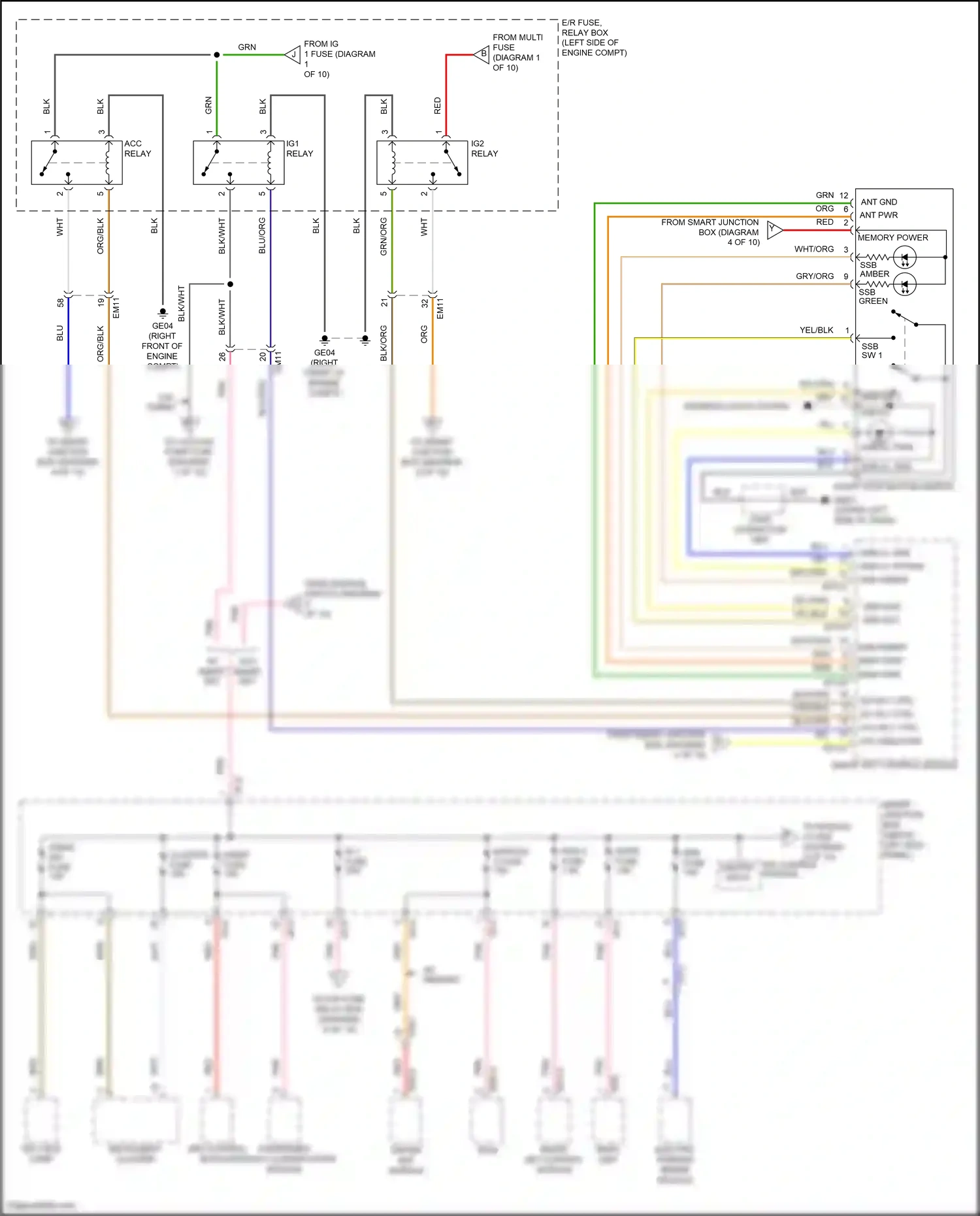 Kia K5 I facelift (2013-2015) blu wiring diagram  (54 of 170)