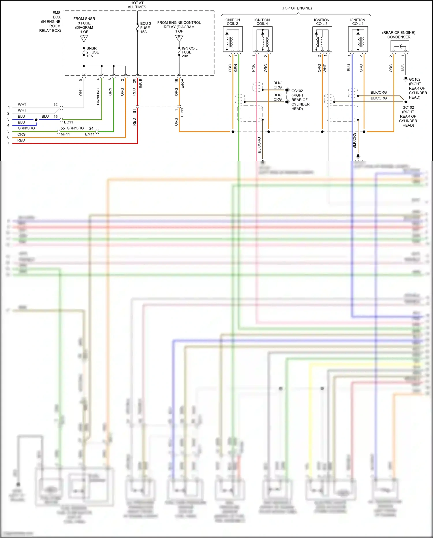 Kia K5 I facelift (2013-2015) blu wiring diagram  (151 of 170)