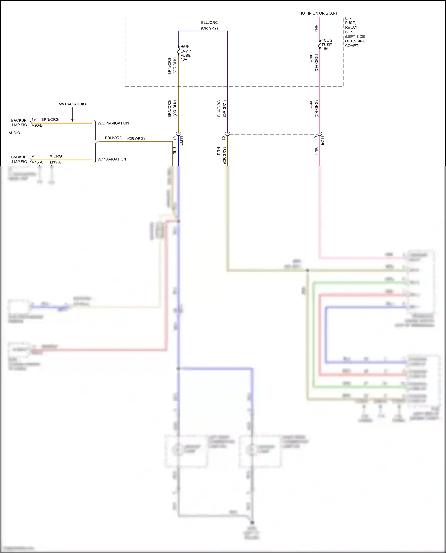 Kia K5 I facelift (2013-2015) blu wiring diagram  (101 of 170)