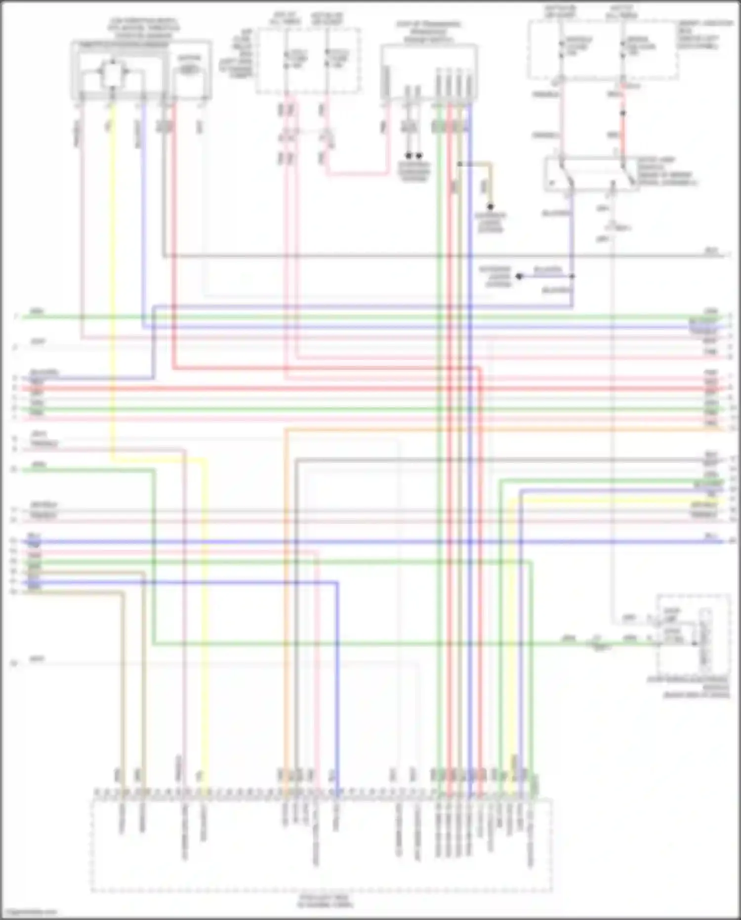 Wiring diagram blu/org for Kia K5 I facelift (2013-2015) (86 of 96)