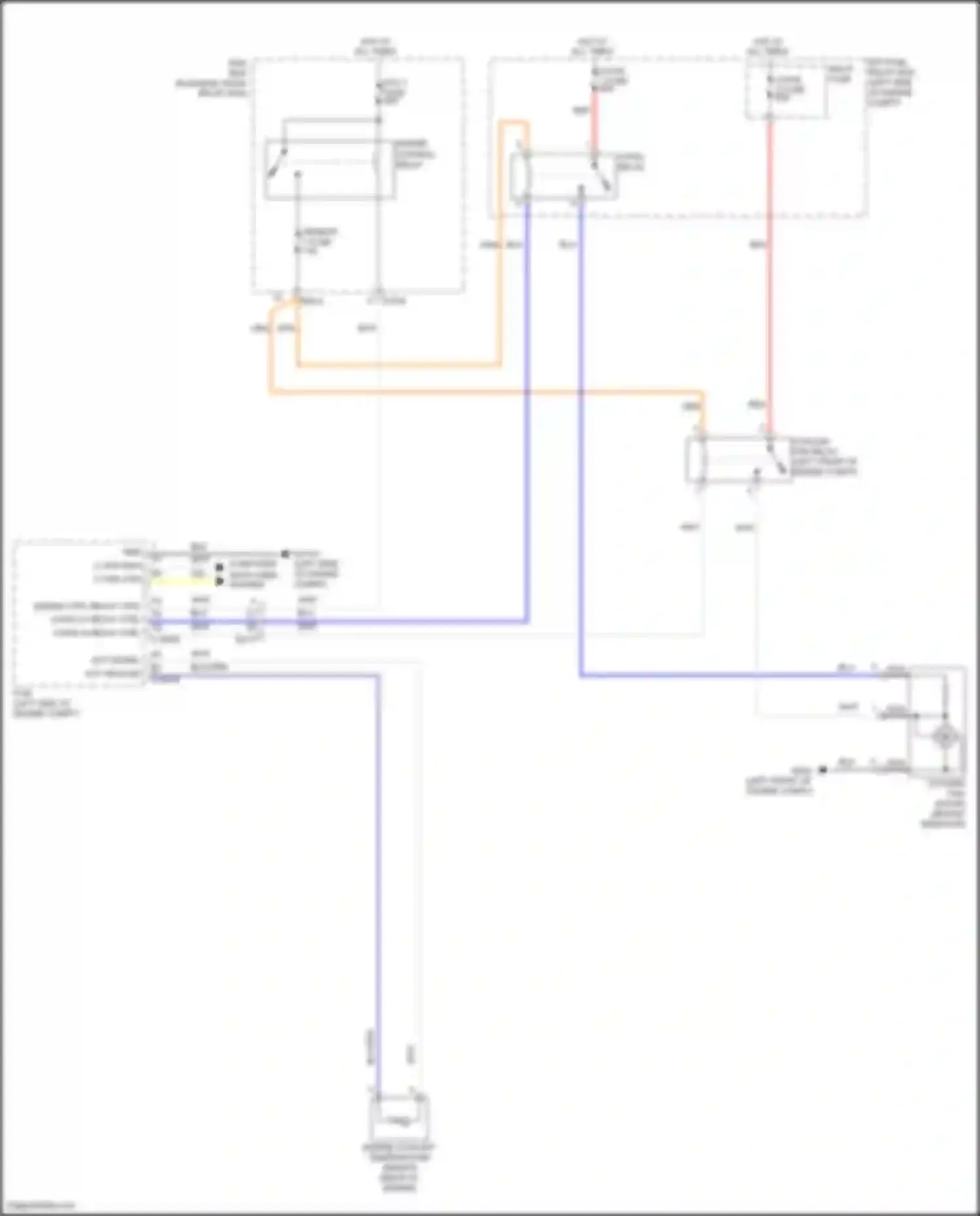 Wiring diagram ect signal for Kia K5 I facelift (2013-2015)