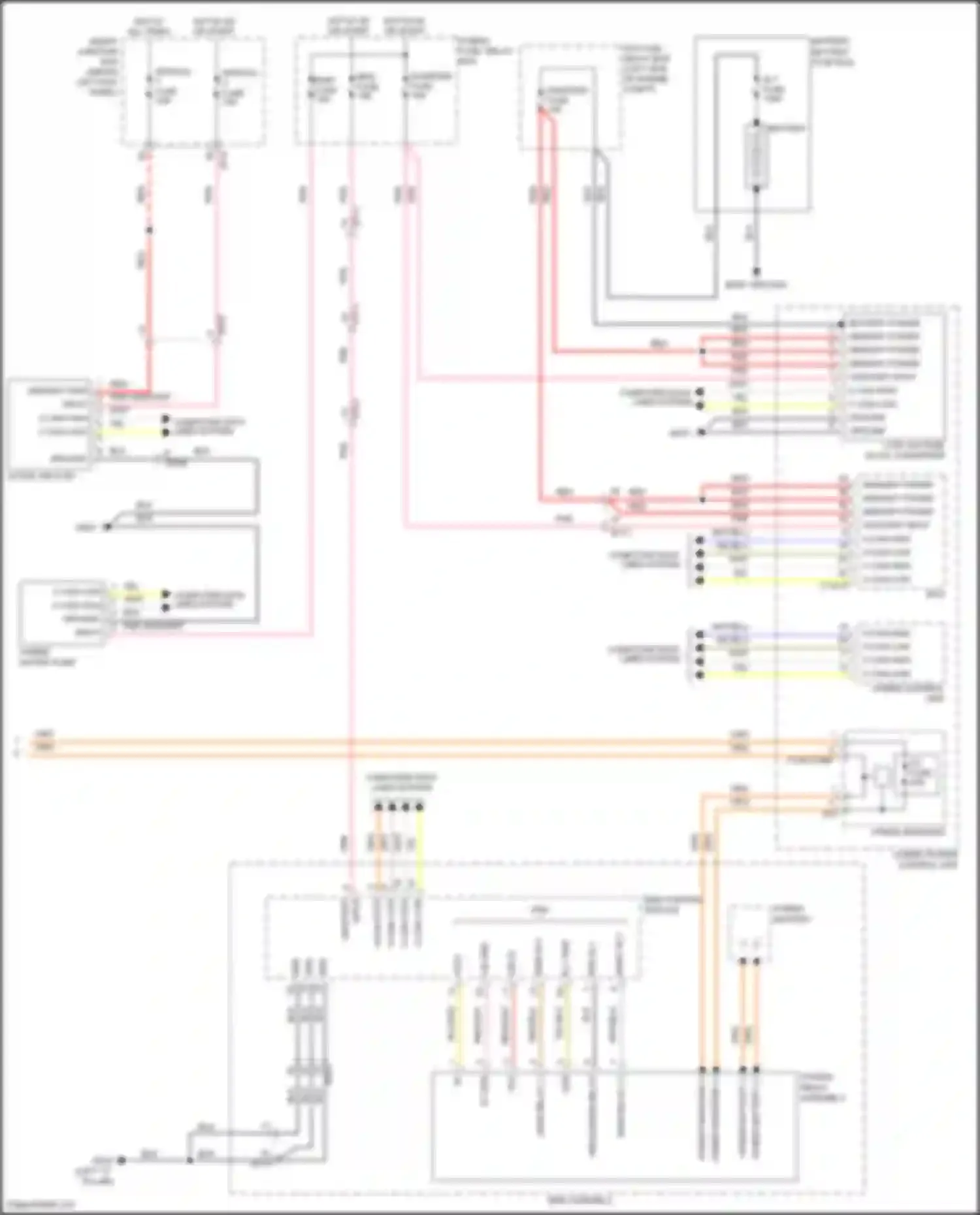 Wiring diagram module 7 fuse for Kia K5 I facelift (2013-2015)
