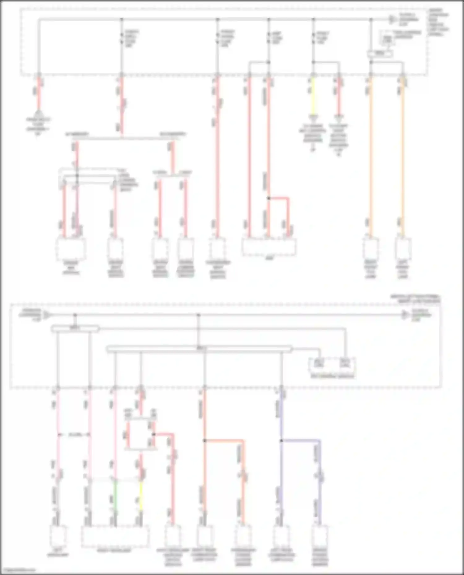 Wiring diagram ips 3 ctrl for Kia K5 I facelift (2013-2015) (3 of 3)