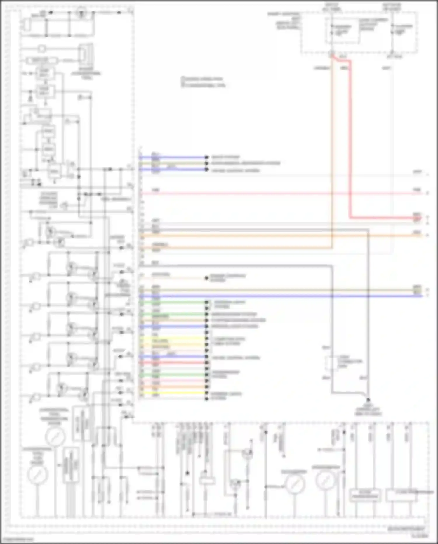 Wiring diagram leak current autocut device for Kia K5 I facelift (2013-2015) (33 of 48)