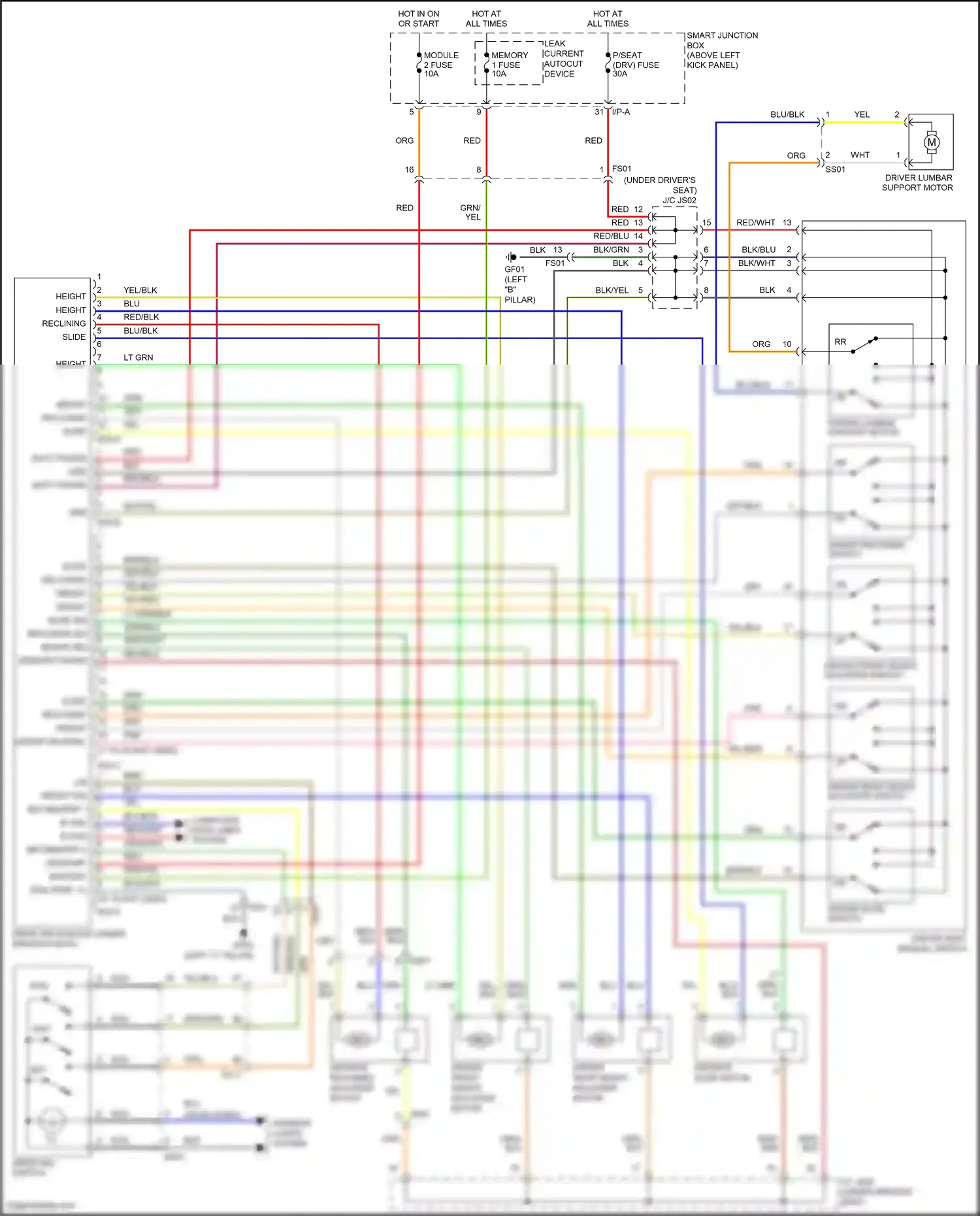 Kia K5 I facelift (2013-2015) nca wiring diagram  (20 of 120)