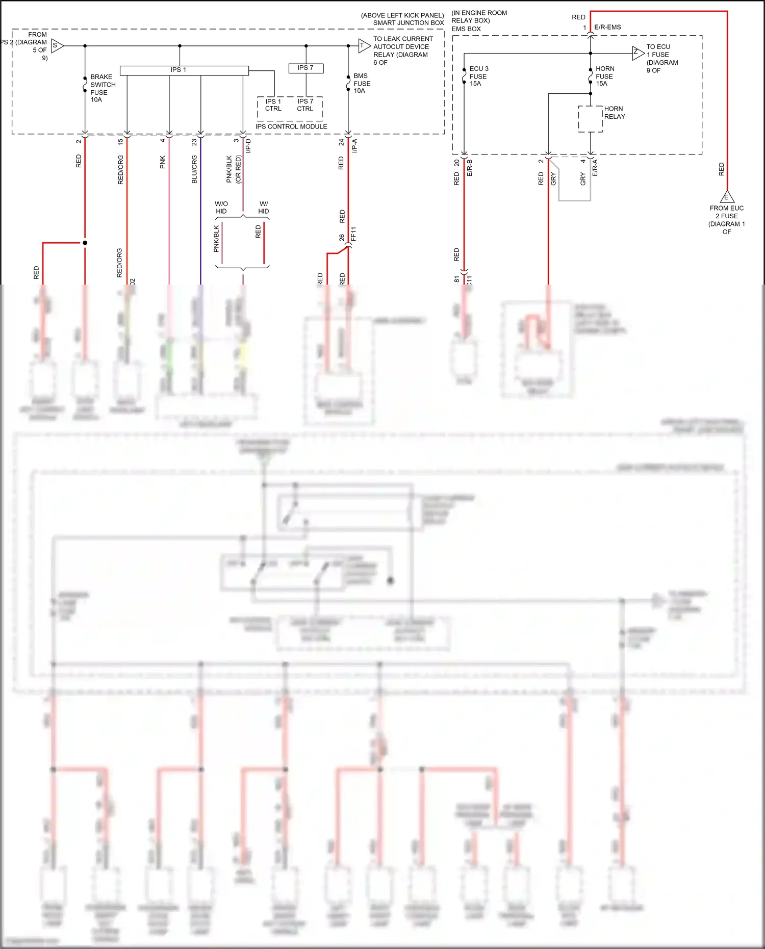 Kia K5 I facelift (2013-2015) nca wiring diagram  (29 of 120)