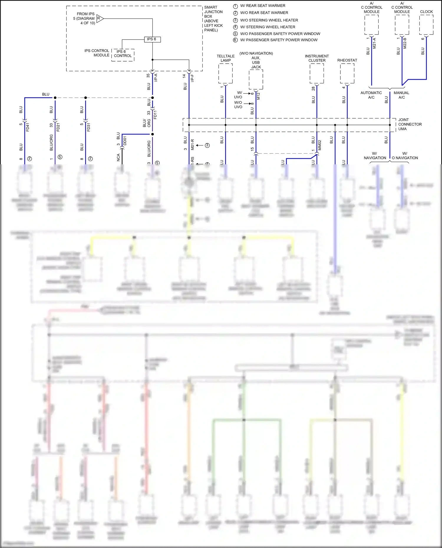 Kia K5 I facelift (2013-2015) nca wiring diagram  (24 of 120)