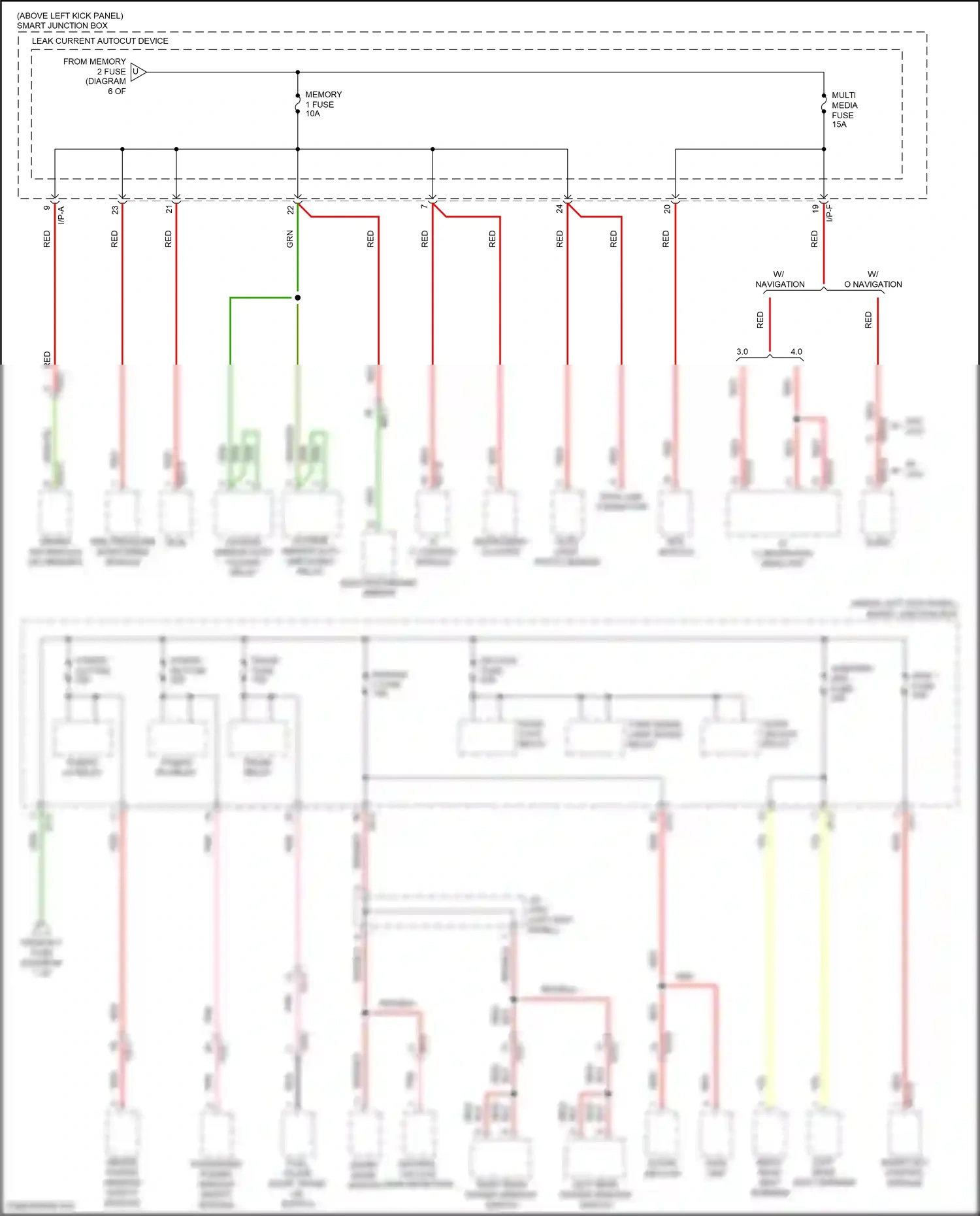 Kia K5 I facelift (2013-2015) nca wiring diagram  (30 of 120)