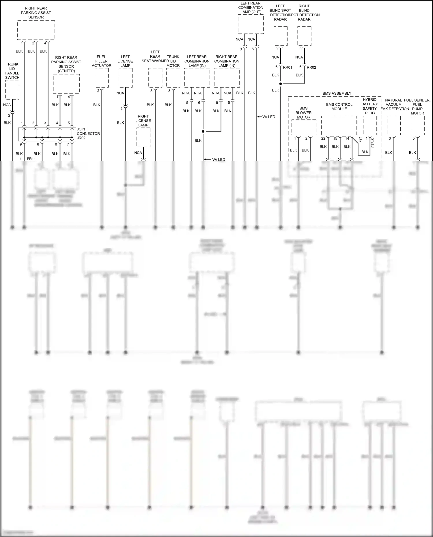 Kia K5 I facelift (2013-2015) nca wiring diagram  (86 of 120)