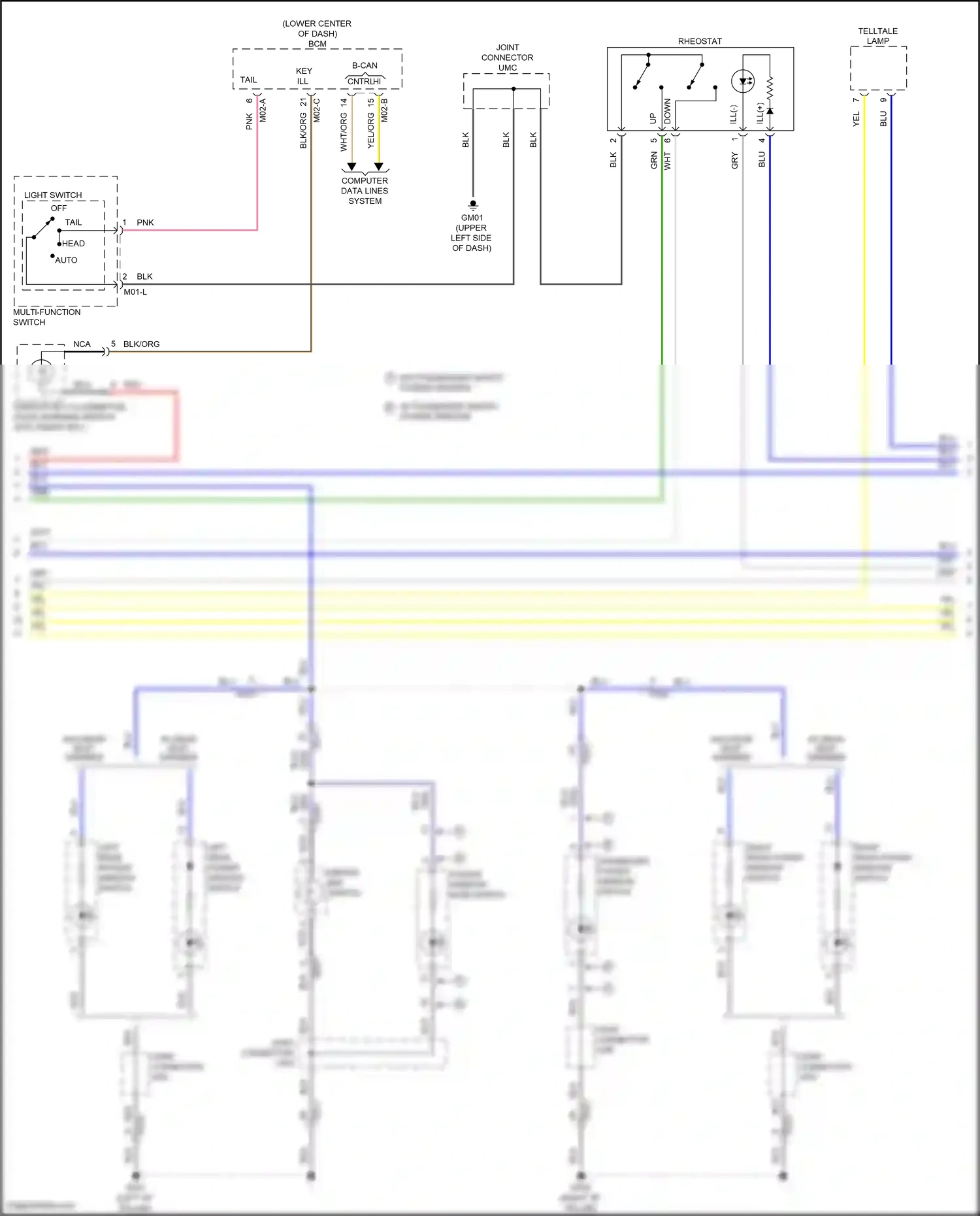 Kia K5 I facelift (2013-2015) nca wiring diagram  (17 of 120)