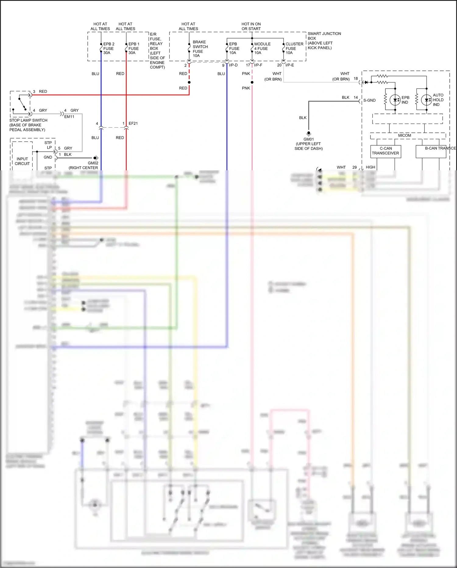 Kia K5 I facelift (2013-2015) nca wiring diagram  (81 of 120)