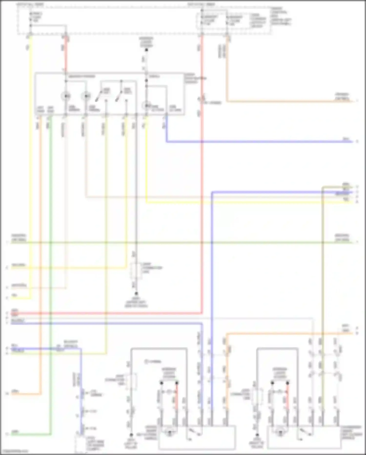 Wiring diagram wht/org for Kia K5 I facelift (2013-2015) (23 of 70)