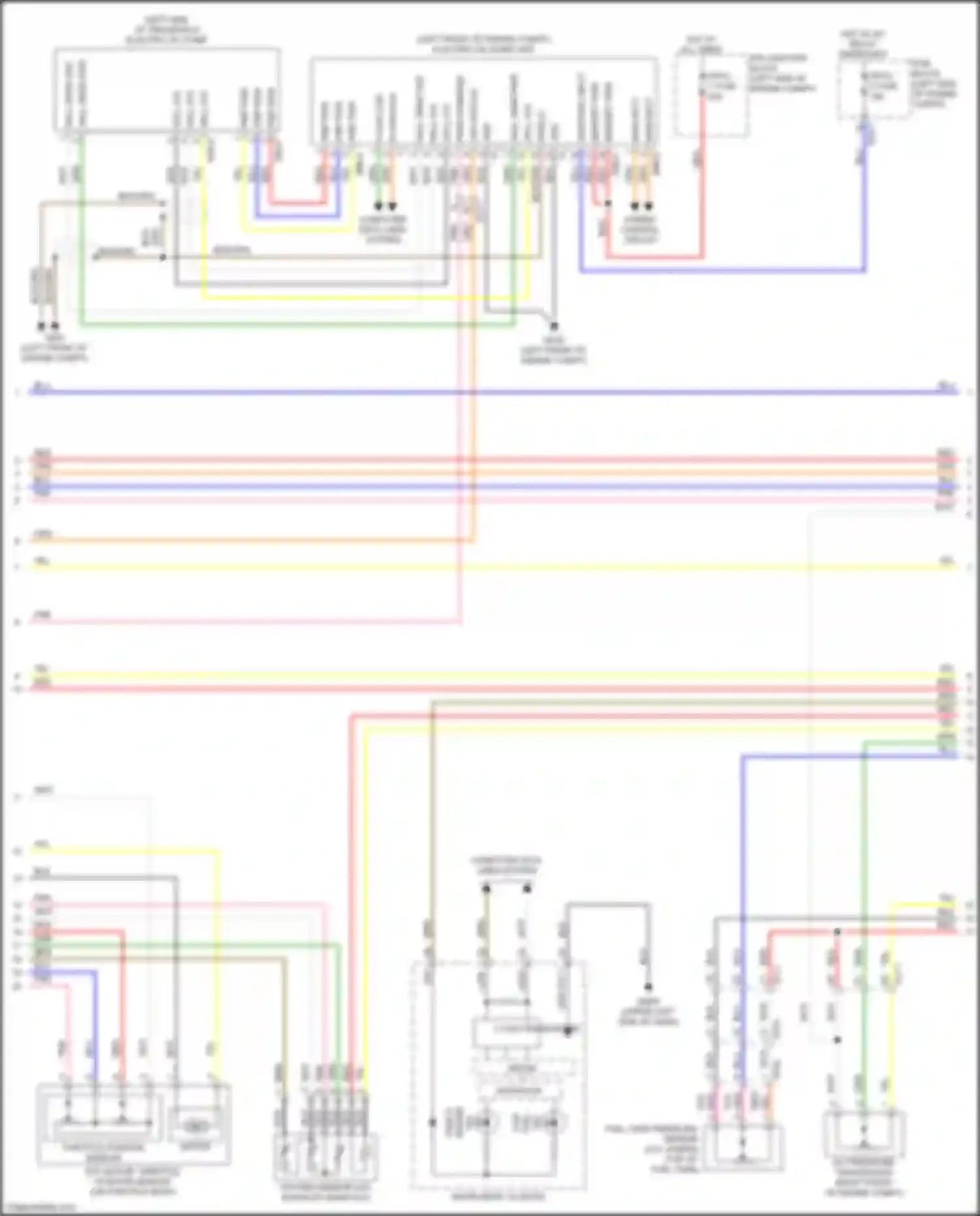 K5 Kia II (2015-2020): Wiring diagram engine performance 2.0l hybrid, mfi control circuit (3 of 6)