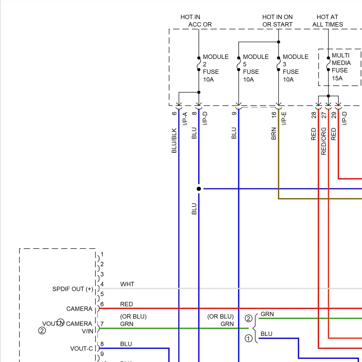 demo - Radio circuit, except hybrid & plug-in hybrid version 1.0 w/ navigation & amplifier (1 of 4) Radio circuit, except hybrid & plug-in hybrid version 1.0 w/ navigation & amplifier (1 of 4)