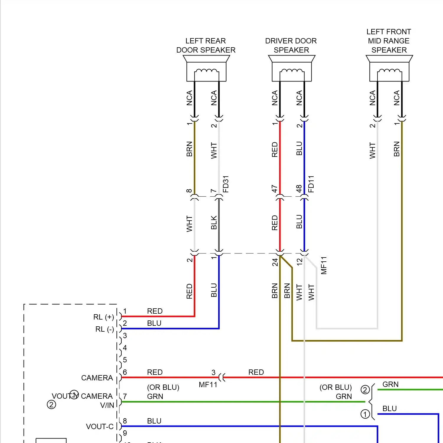 demo - Radio circuit, except hybrid & plug-in hybrid version 1.0 w/ navigation w/o amplifier (1 of 3) Radio circuit, except hybrid & plug-in hybrid version 1.0 w/ navigation w/o amplifier (1 of 3)