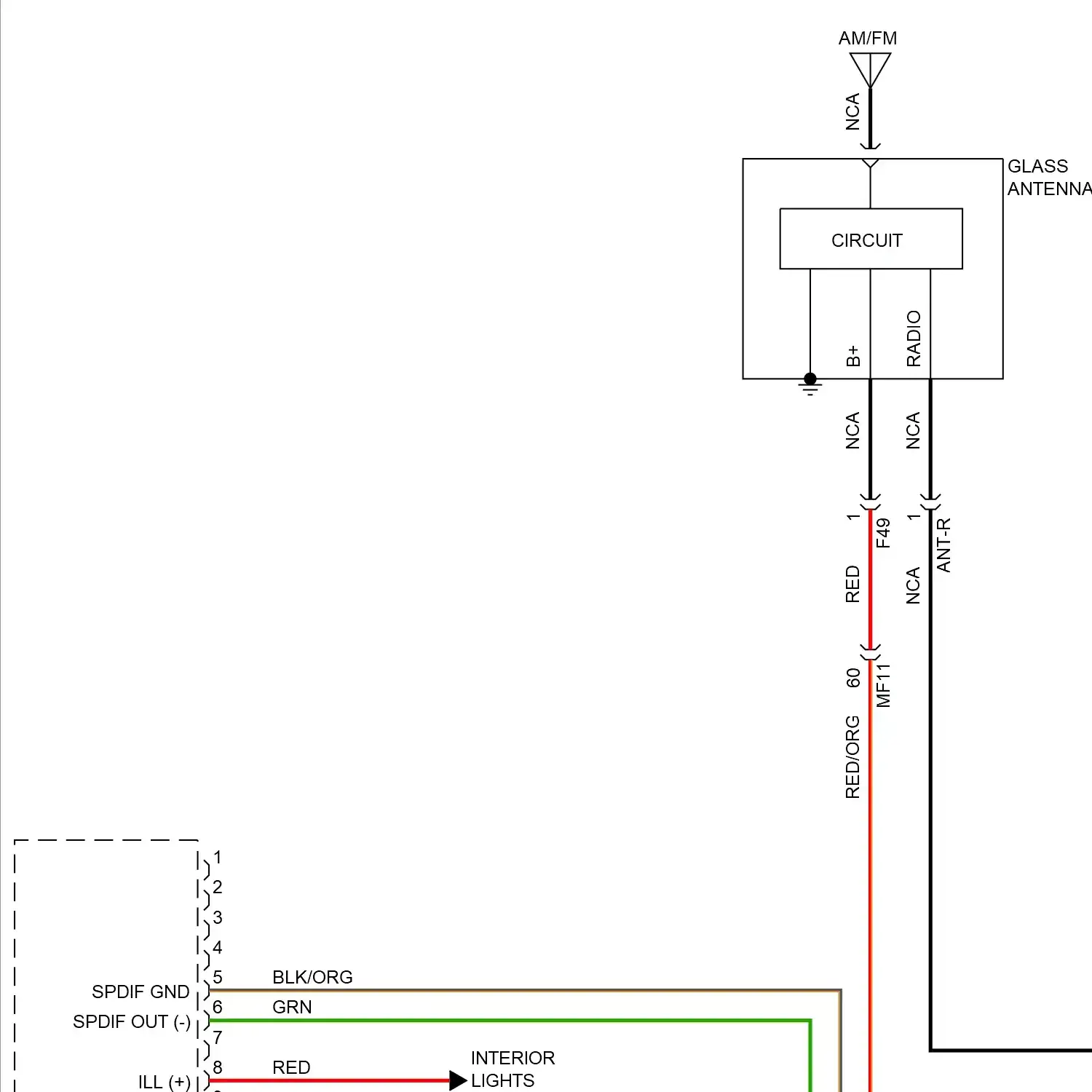 demo - Radio circuit, plug-in hybrid w/o navigation & uvo w/ amplifier (1 of 4) Radio circuit, plug-in hybrid w/o navigation & uvo w/ amplifier (1 of 4)