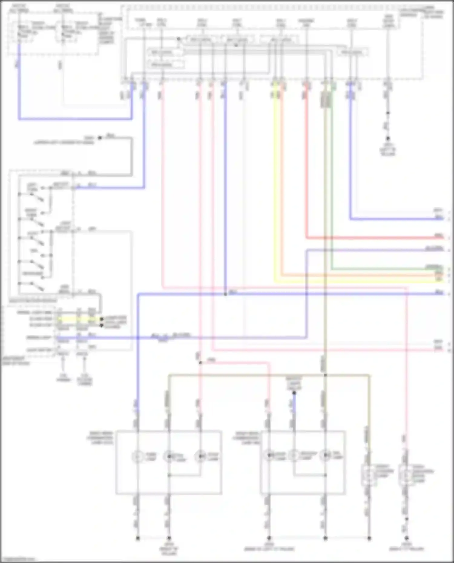 Wiring diagram 2.0l hybrid for Kia K5 II (2015-2020) (6 of 33)