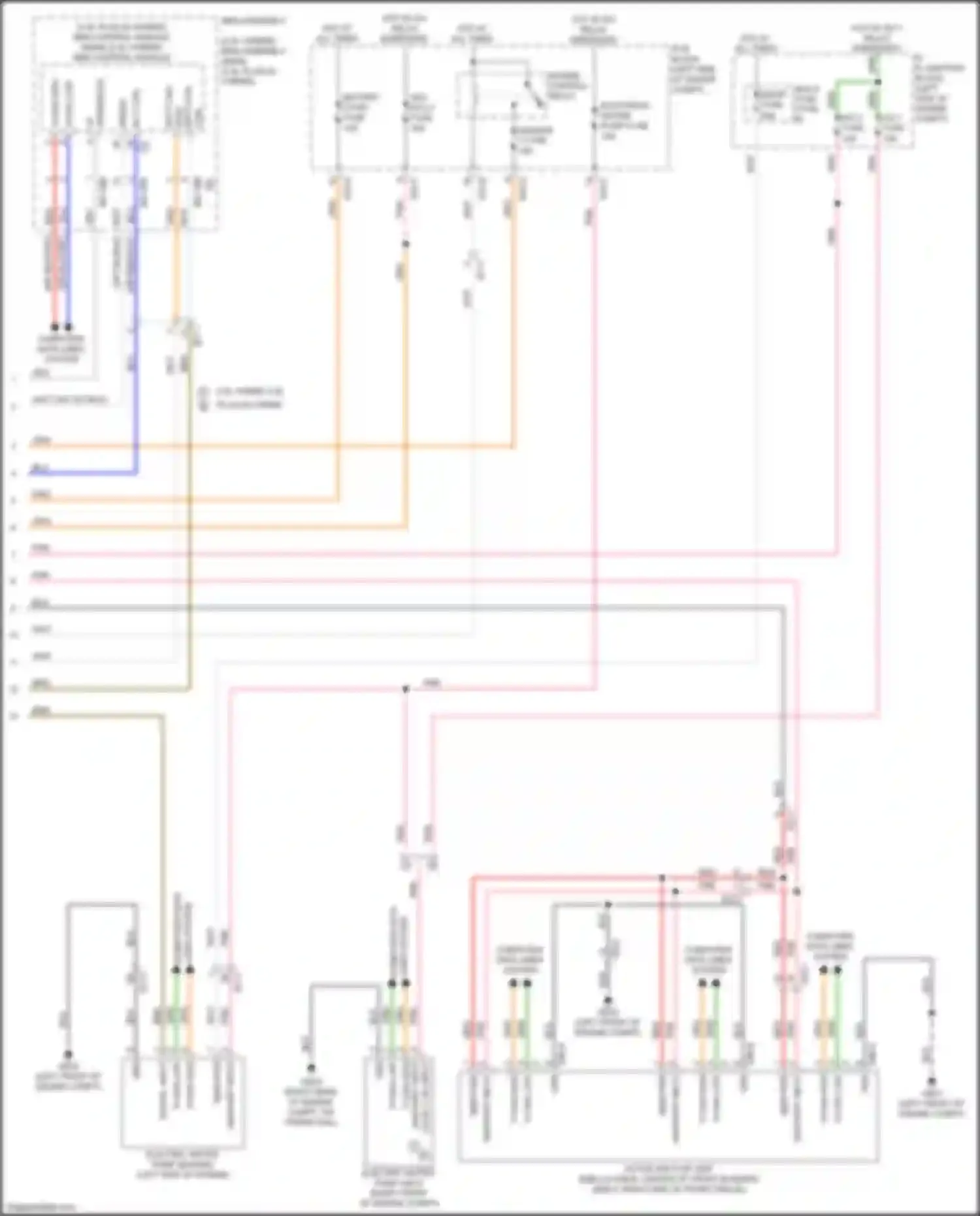 Wiring diagram 2.0l plug-in hybrid for Kia K5 II (2015-2020) (18 of 45)