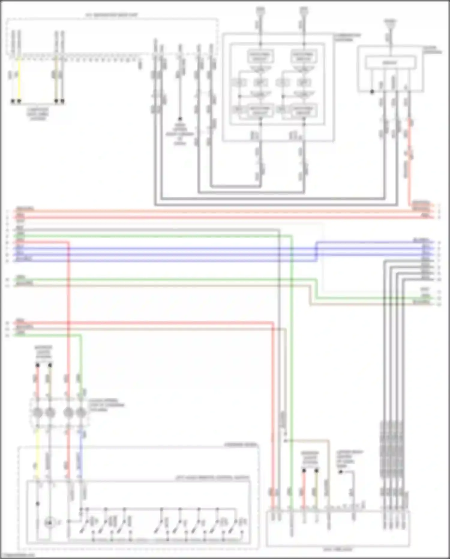 Wiring diagram ant-g for Kia K5 II (2015-2020) (3 of 13)