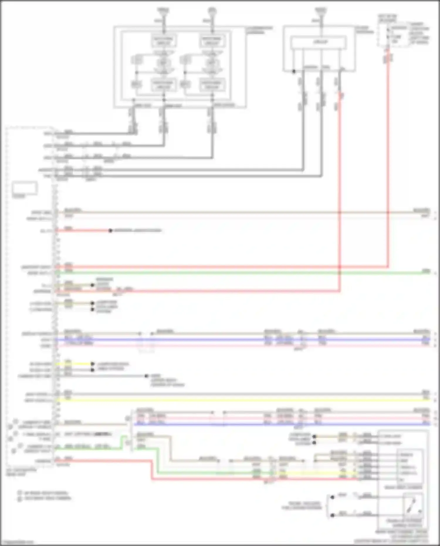 Wiring diagram ant-w for Kia K5 II (2015-2020) (1 of 6)