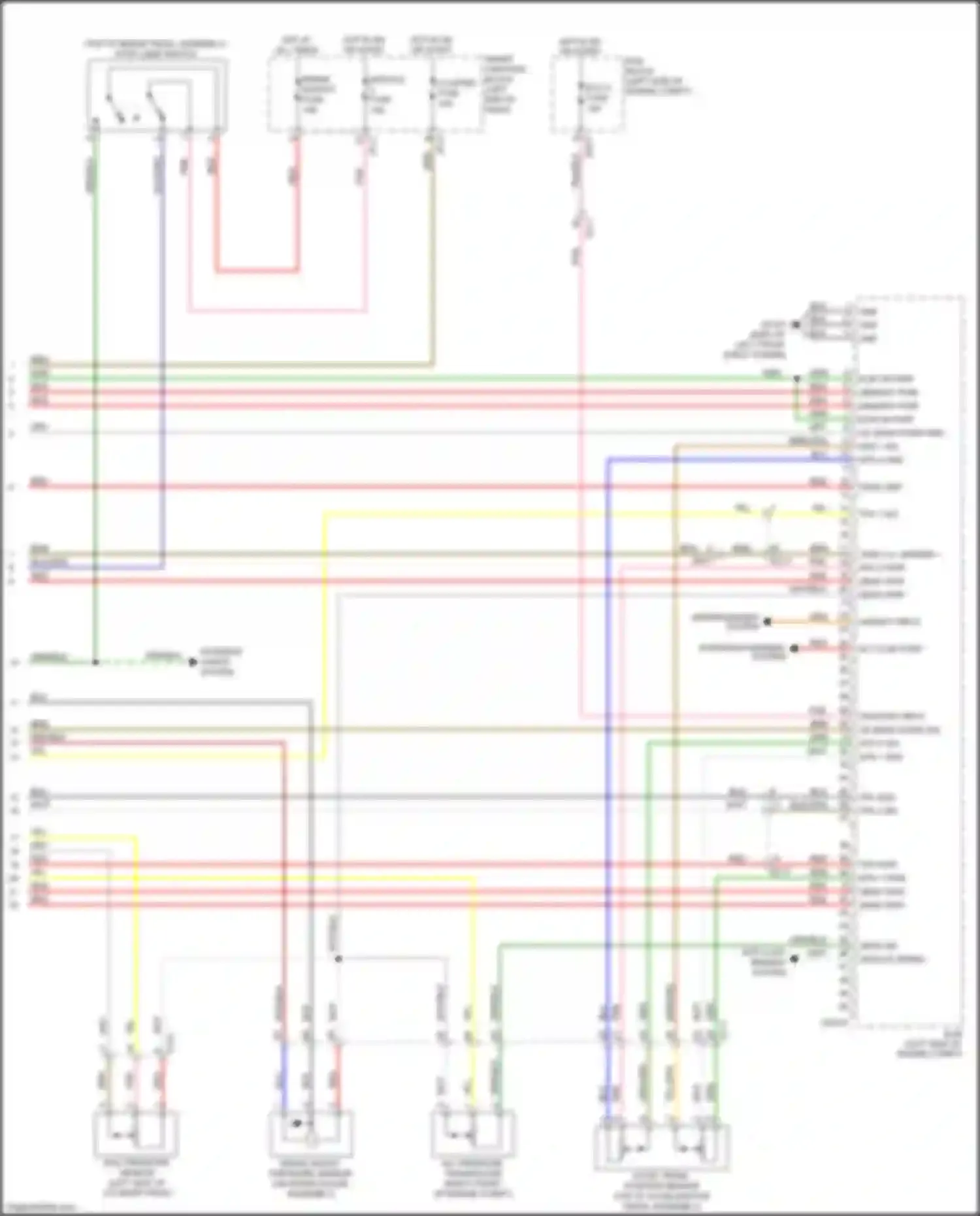 Wiring diagram aps 2 sig for Kia K5 II (2015-2020) (1 of 4)