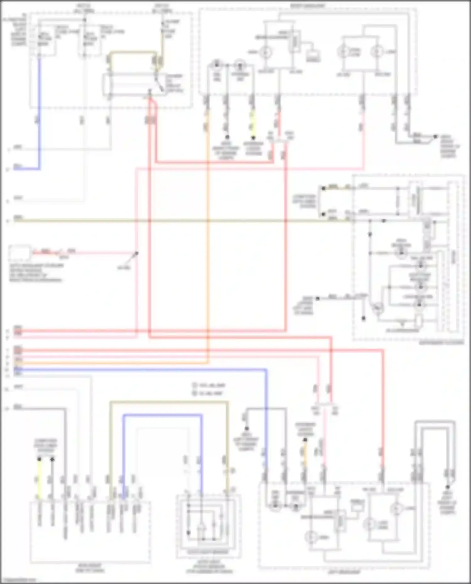 Wiring diagram auto light, photo sensor for Kia K5 II (2015-2020) (4 of 10)