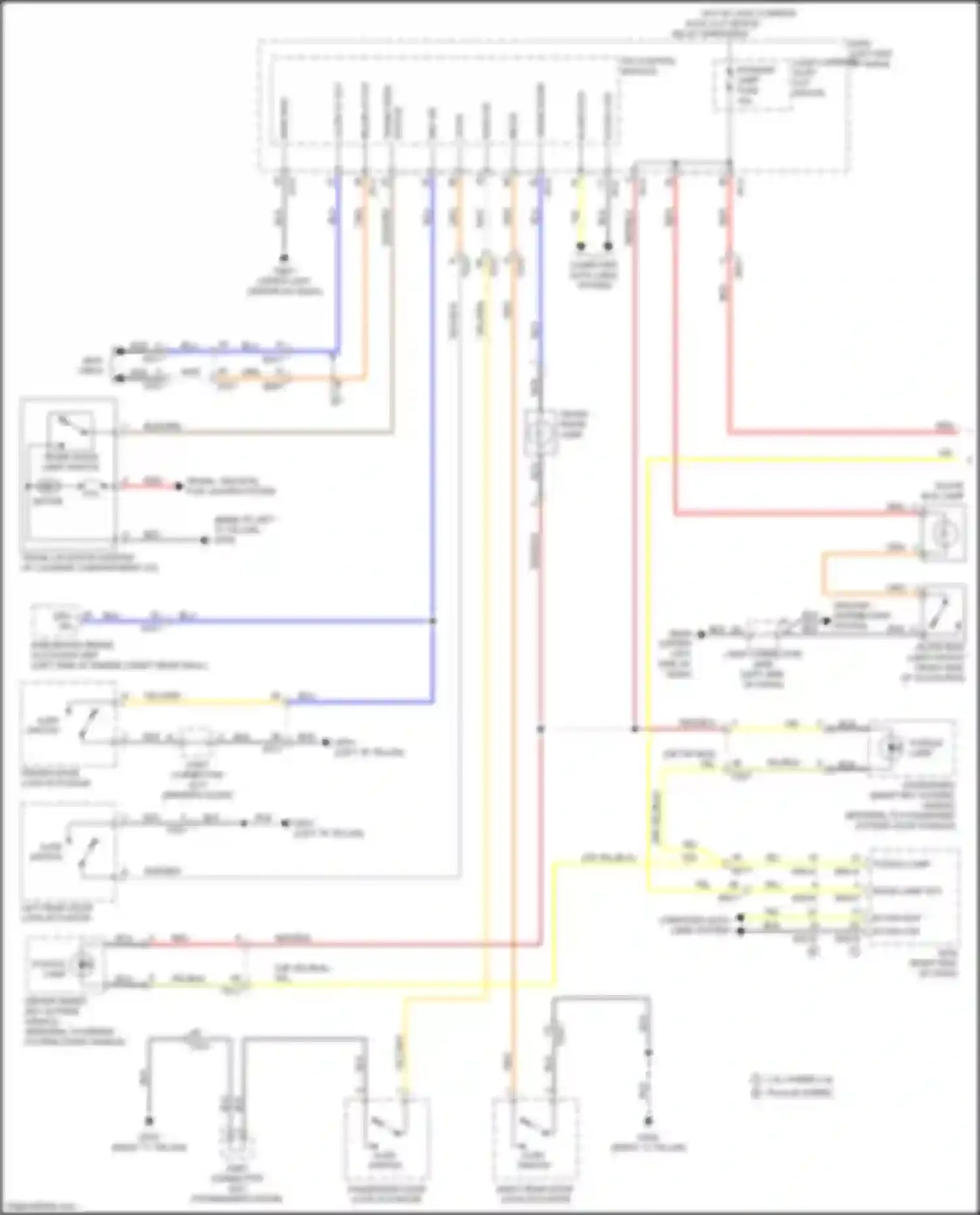 Wiring diagram b-can high for Kia K5 II (2015-2020) (12 of 74)