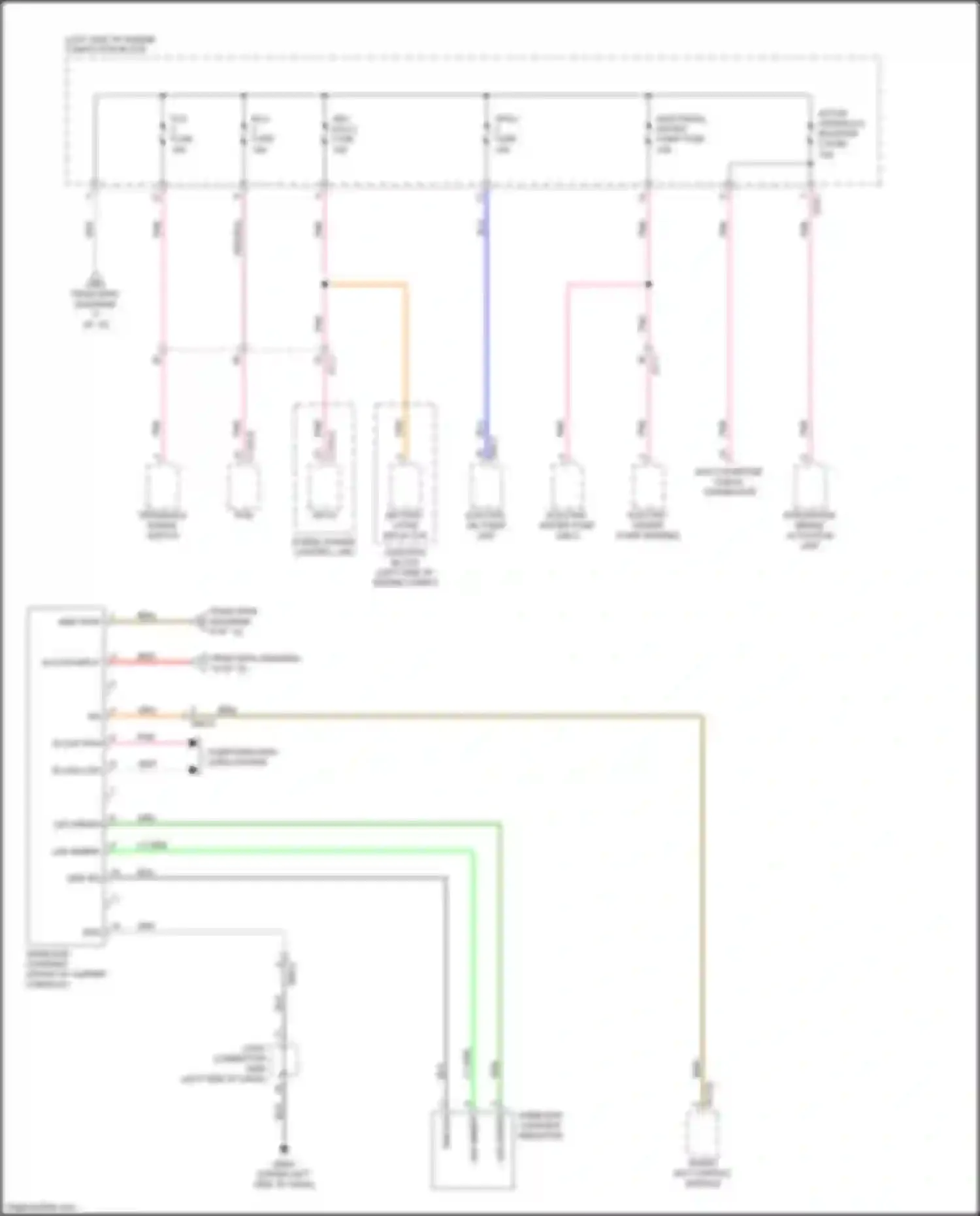 Wiring diagram b-can low for Kia K5 II (2015-2020) (62 of 71)