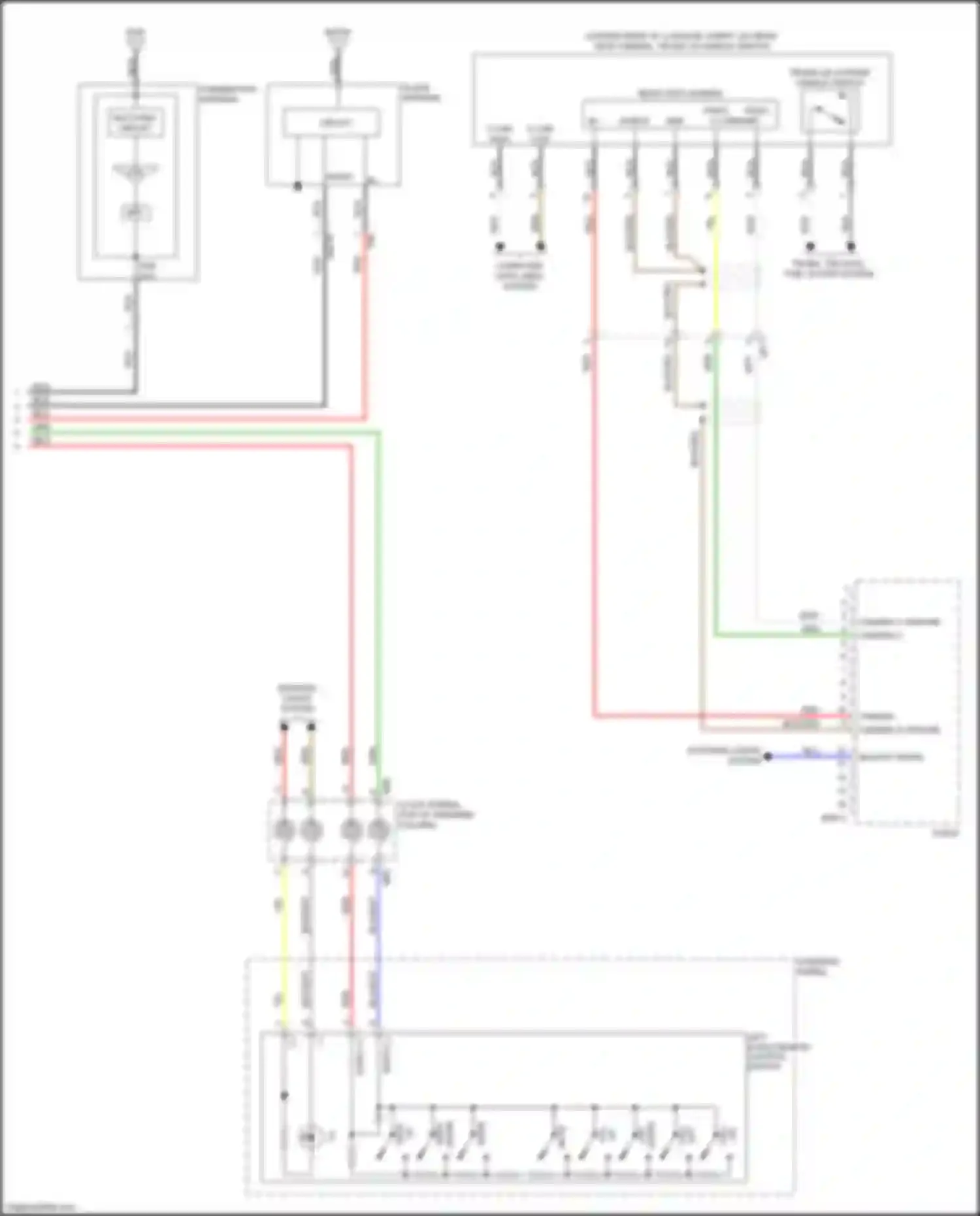 Wiring diagram backup signal for Kia K5 II (2015-2020) (4 of 4)