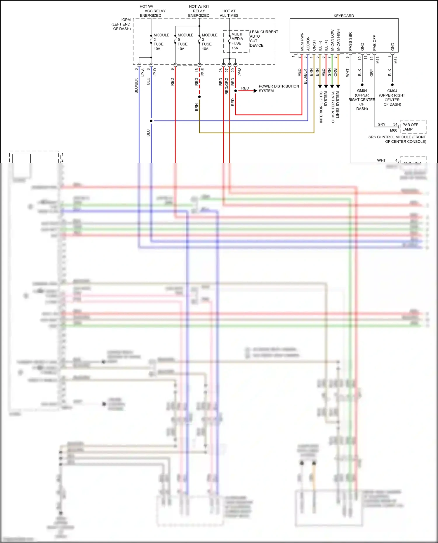 Kia K5 II (2015-2020) blu wiring diagram  (29 of 319)