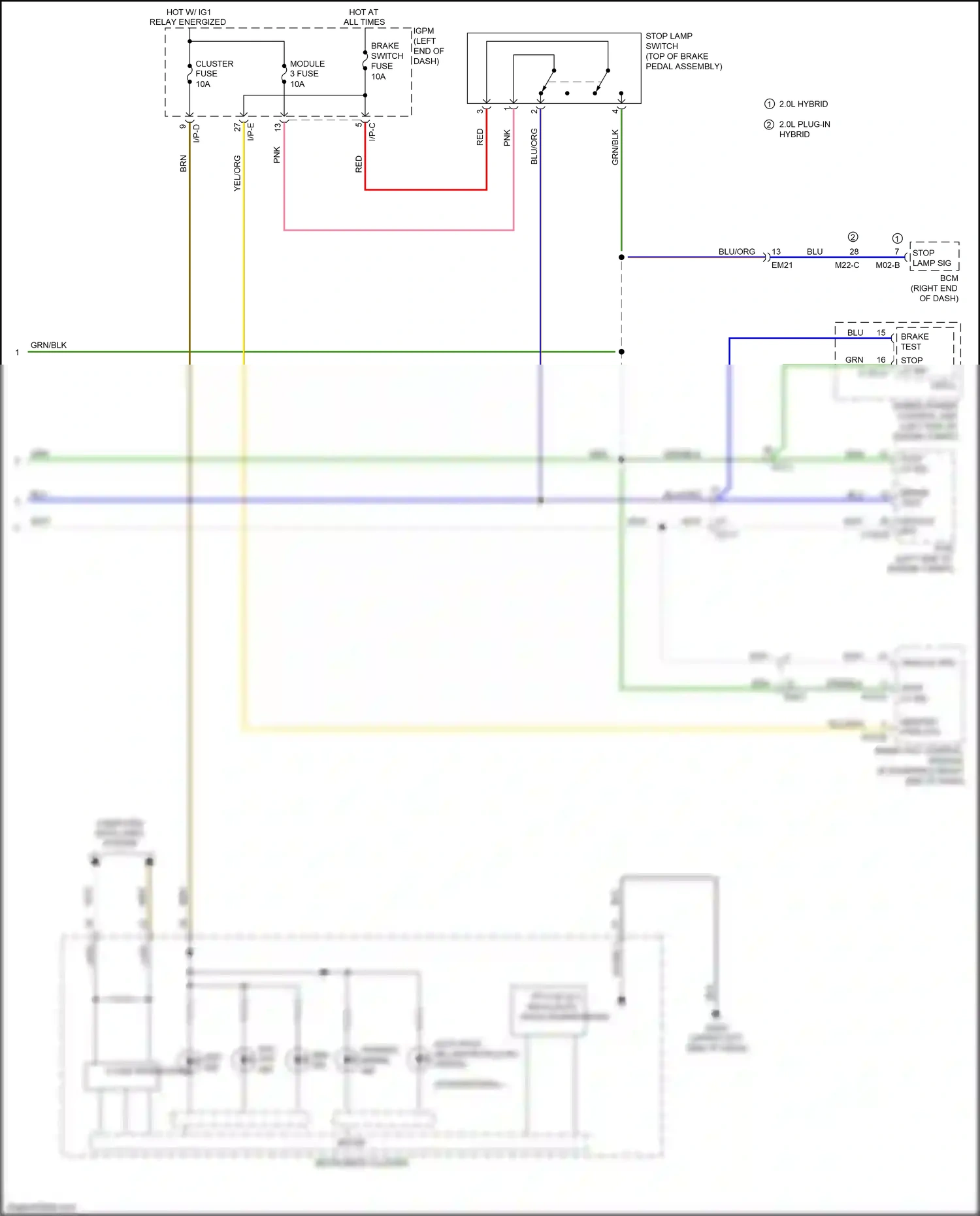 Kia K5 II (2015-2020) blu wiring diagram  (77 of 319)