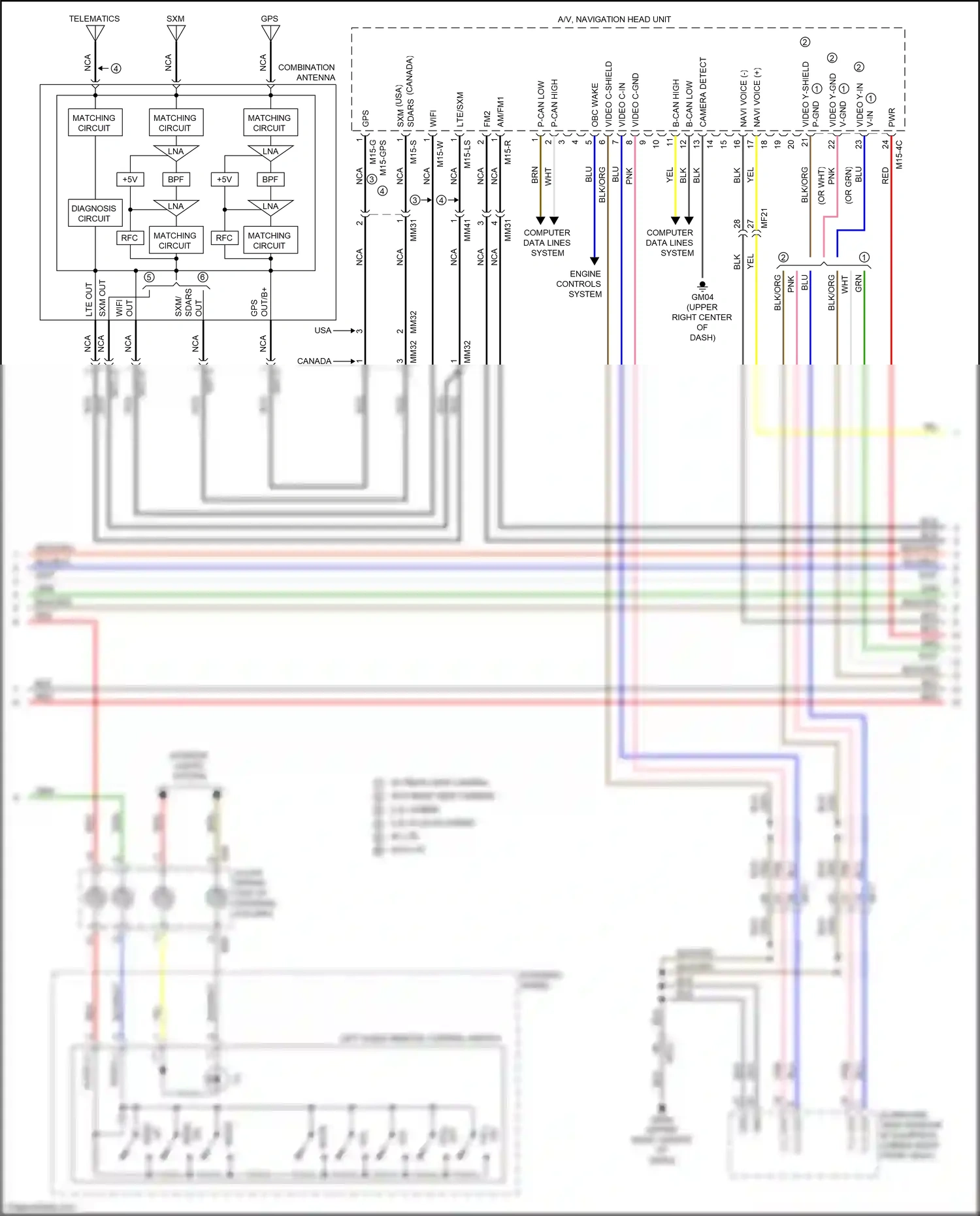Kia K5 II (2015-2020) blu wiring diagram  (151 of 319)