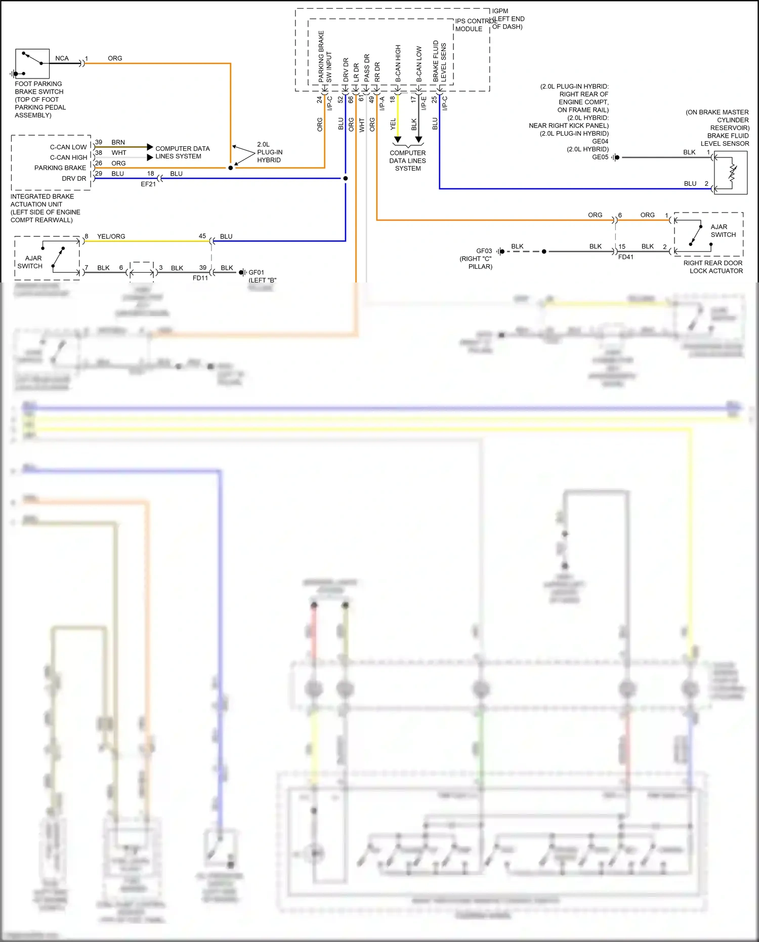Kia K5 II (2015-2020) blu wiring diagram  (89 of 319)
