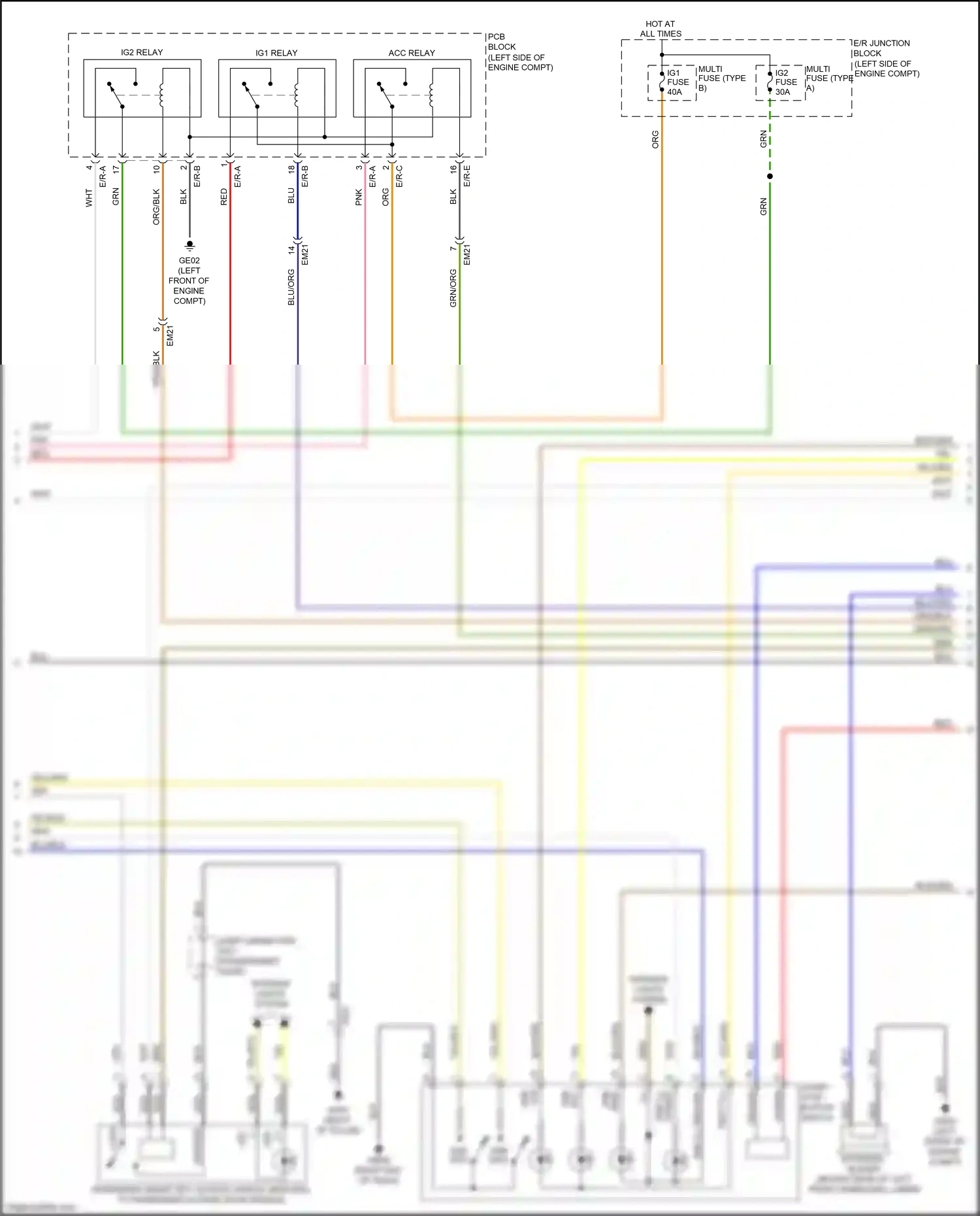 Kia K5 II (2015-2020) blu wiring diagram  (45 of 319)