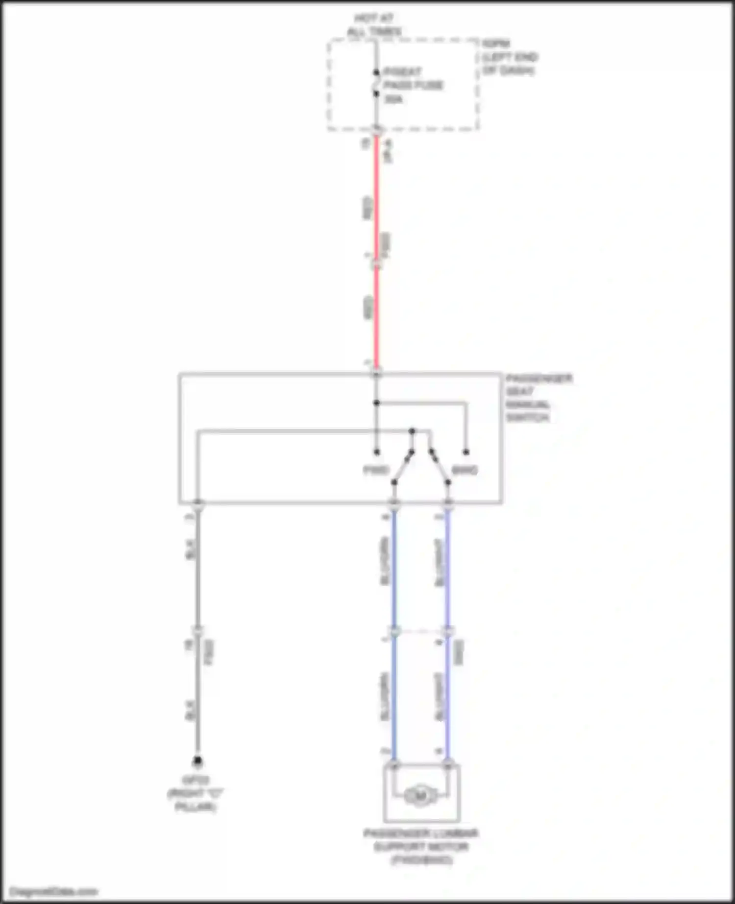 Wiring diagram blu/wht for Kia K5 II (2015-2020) (27 of 30)