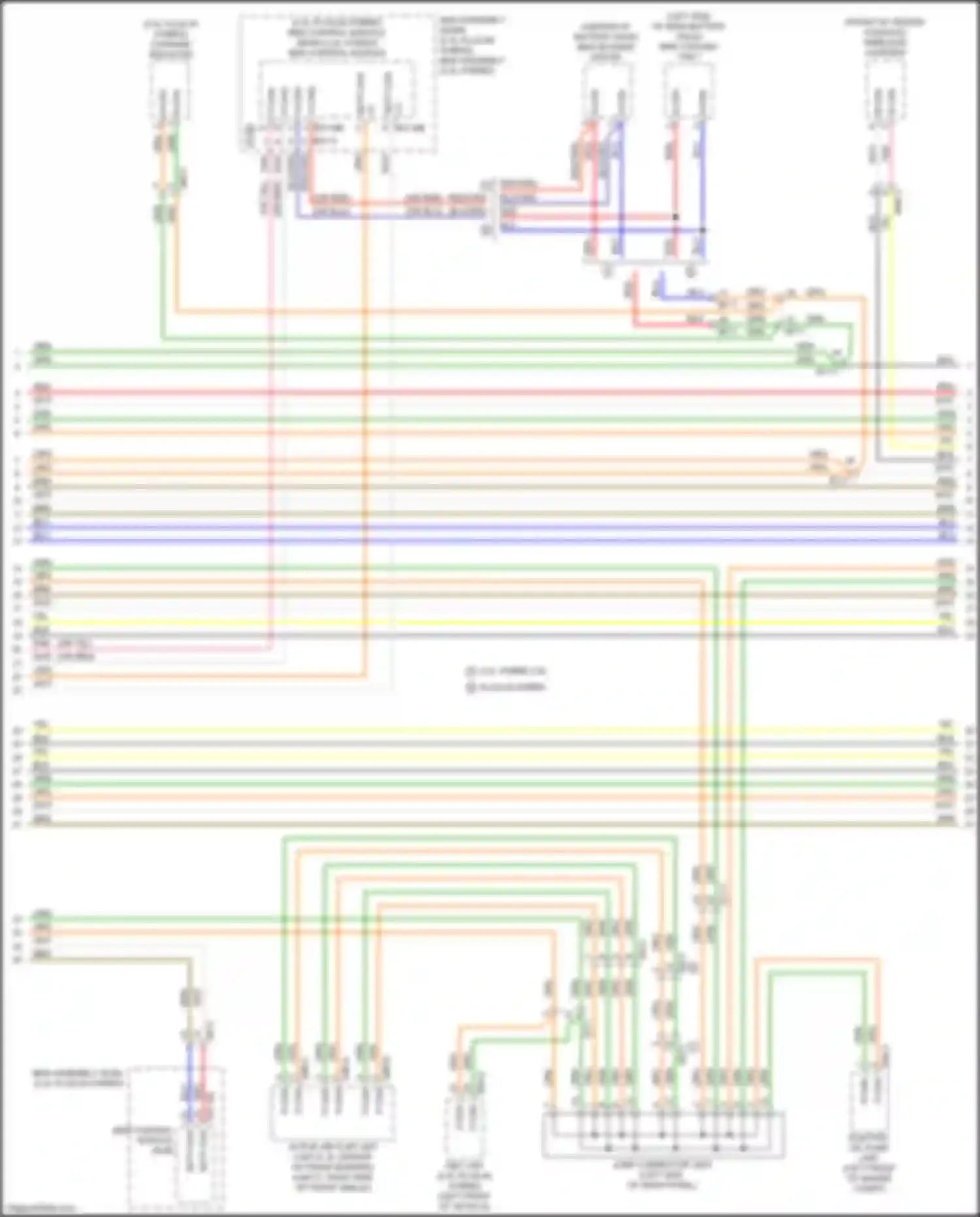 Wiring diagram bms blower motor for Kia K5 II (2015-2020) (2 of 4)