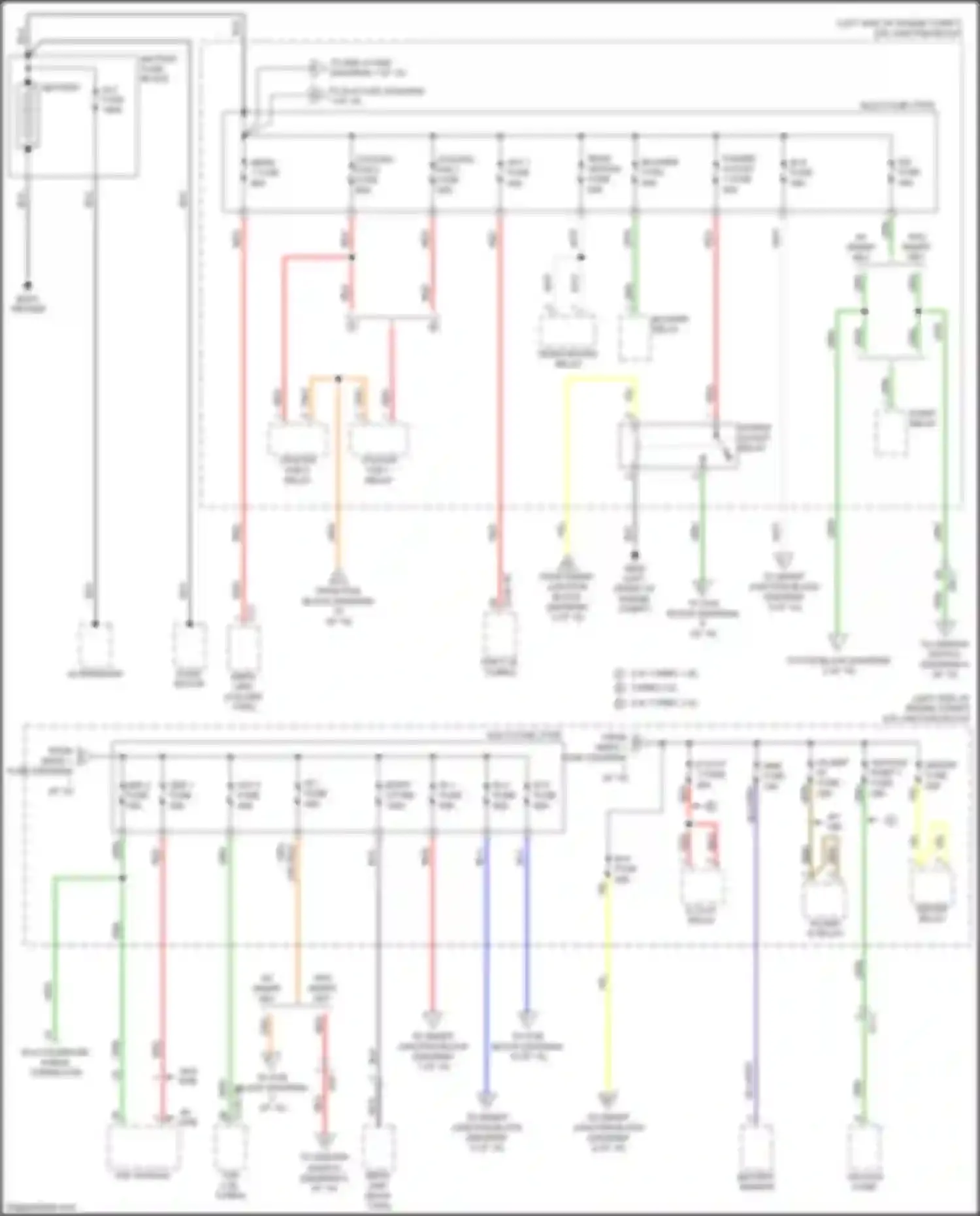 Wiring diagram deicer fuse for Kia K5 II (2015-2020) (1 of 8)