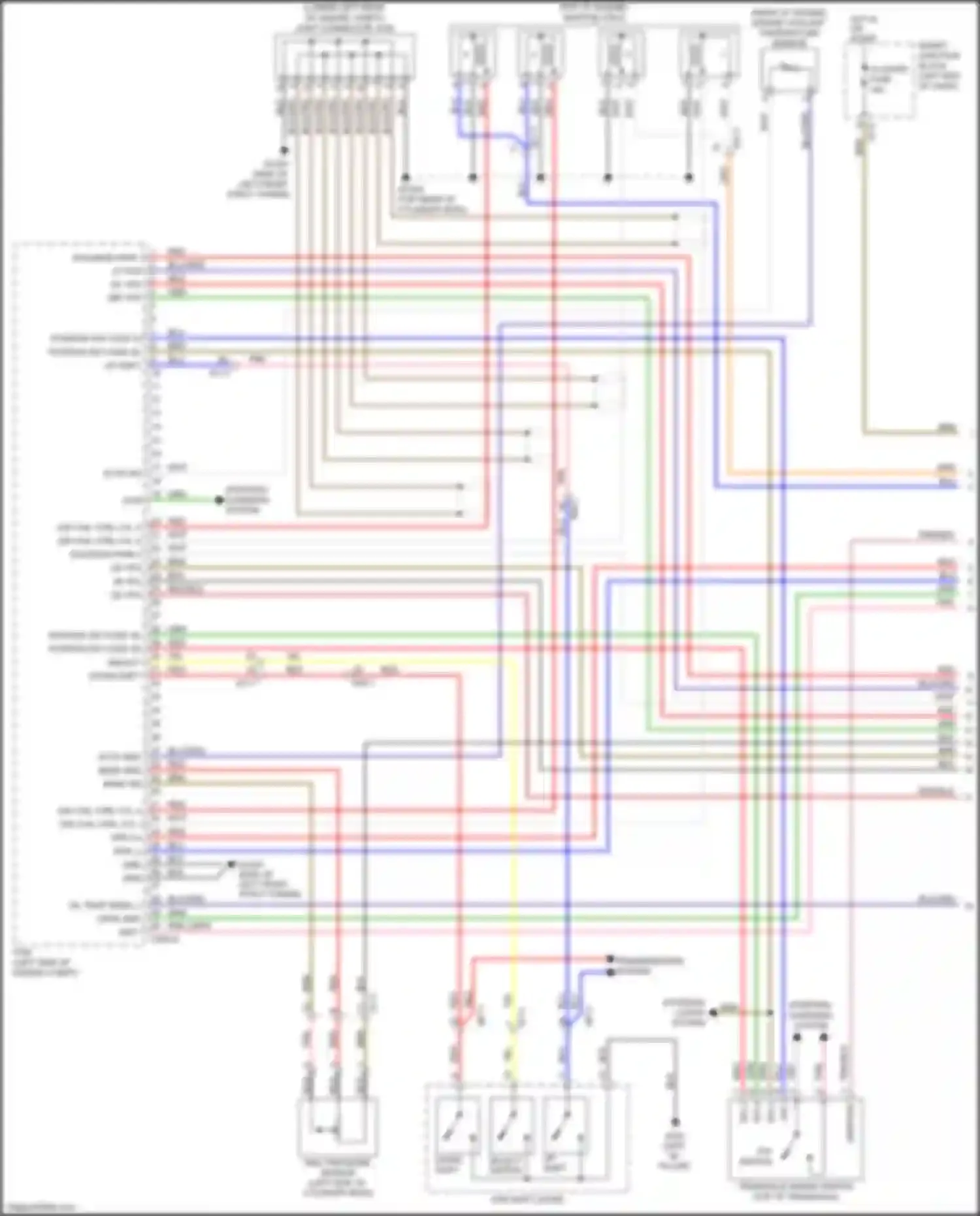 Wiring diagram ects sig for Kia K5 II (2015-2020) (5 of 5)
