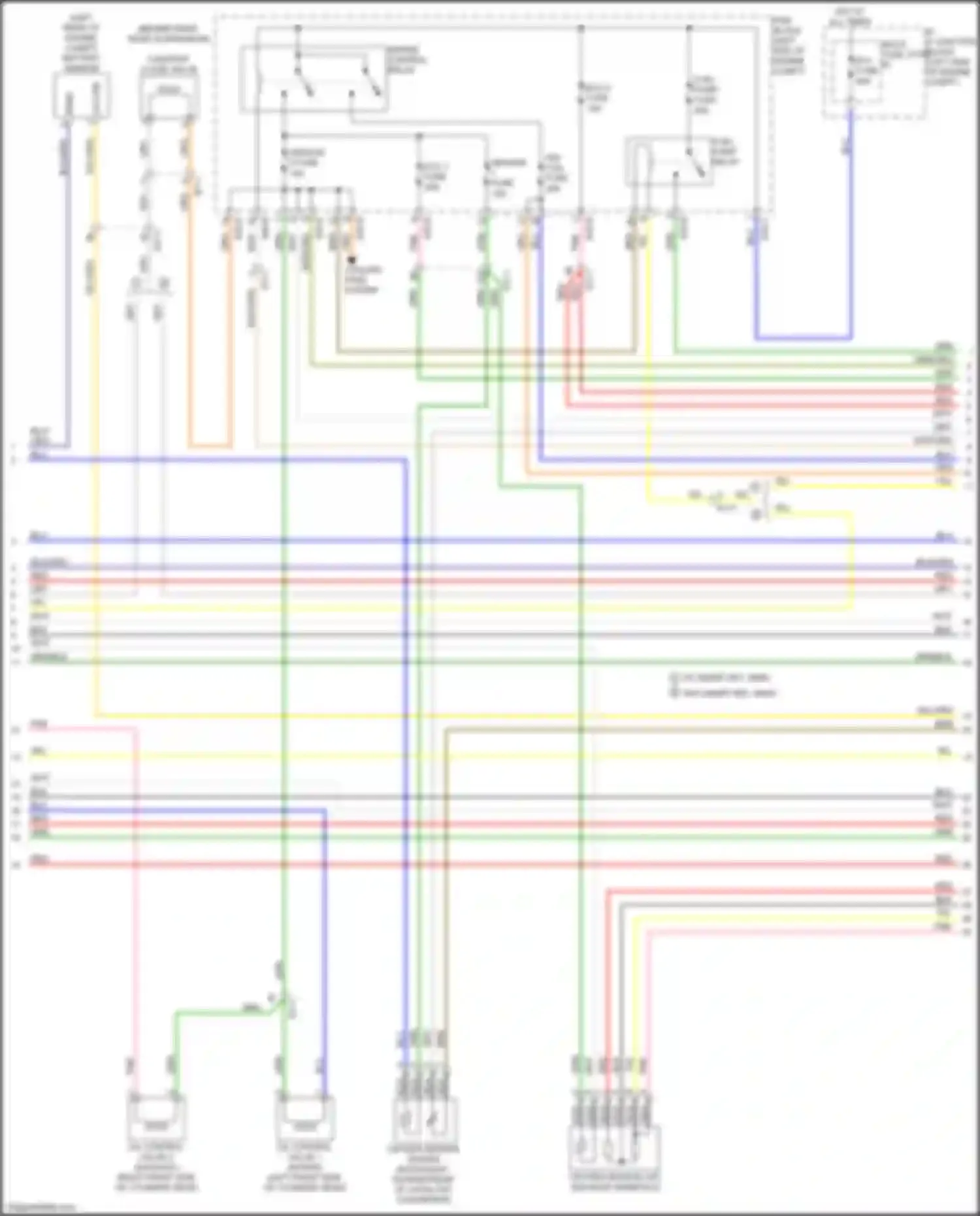 Wiring diagram e/r-b for Kia K5 II (2015-2020) (8 of 27)