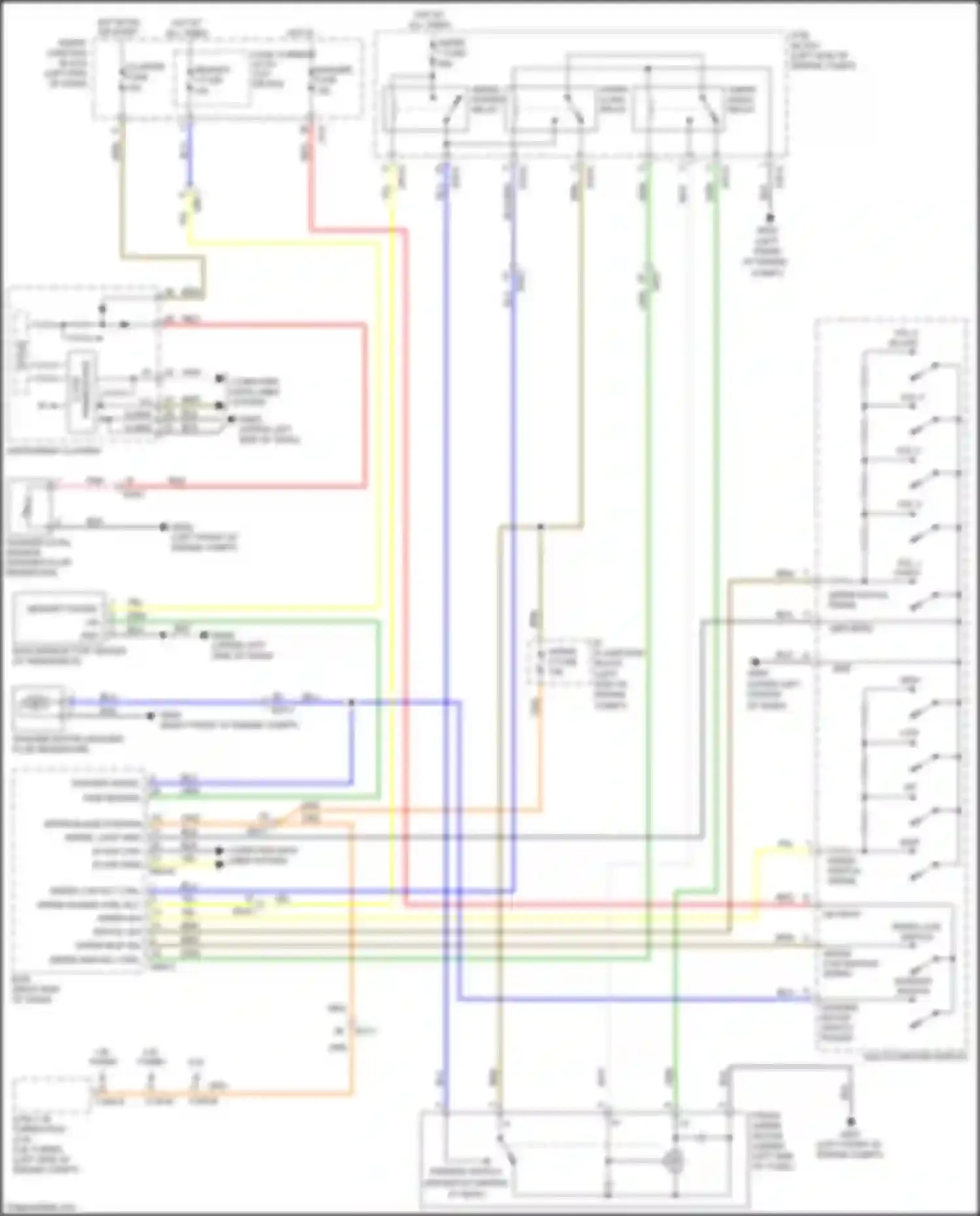 Wiring diagram e/r-d for Kia K5 II (2015-2020) (9 of 33)