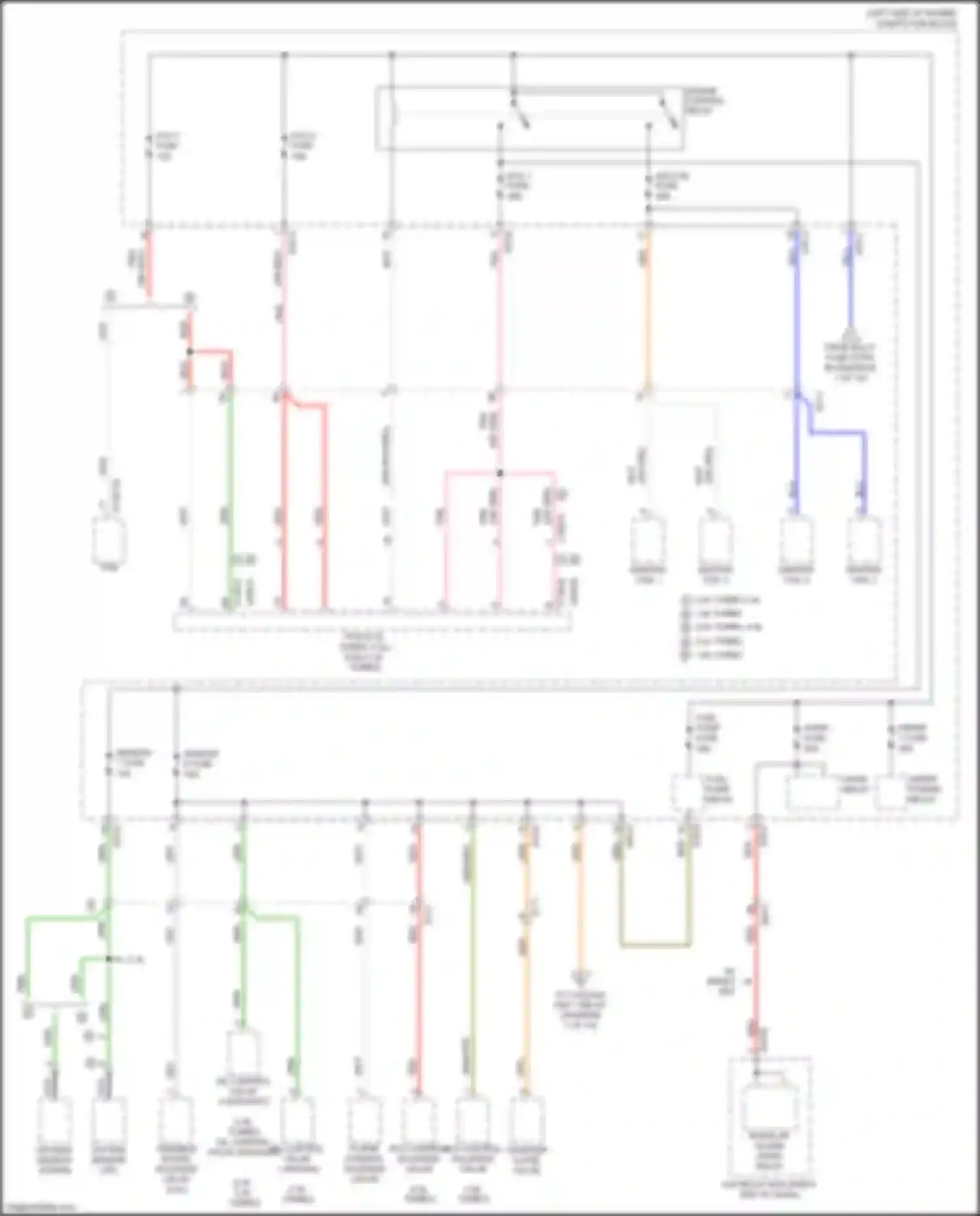 Wiring diagram e/r-e for Kia K5 II (2015-2020) (11 of 27)