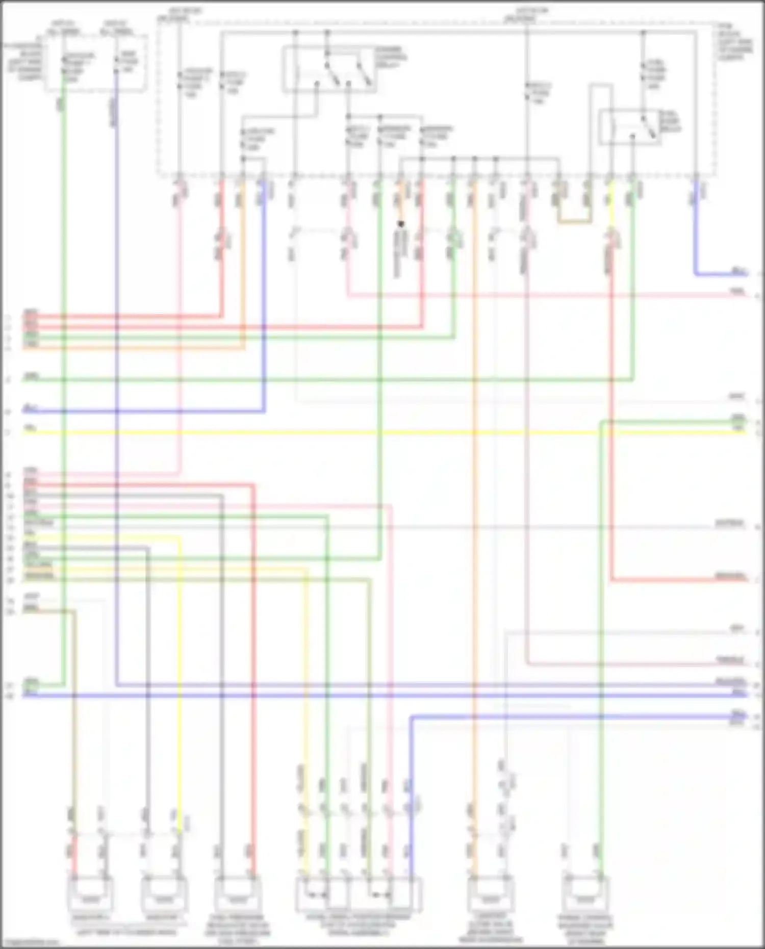 Wiring diagram e/r-f for Kia K5 II (2015-2020) (38 of 47)