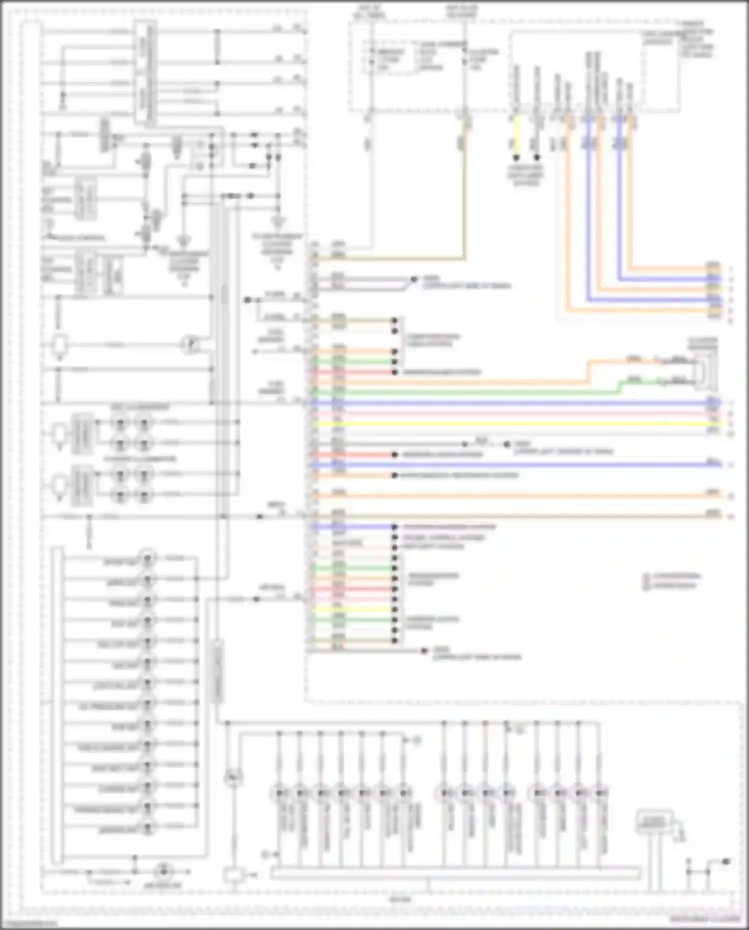 Wiring diagram esc ind for Kia K5 II (2015-2020) (4 of 5)
