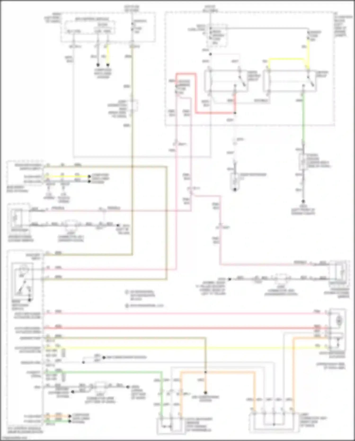 Wiring diagram ground distribution system for Kia K5 II (2015-2020) (3 of 41)