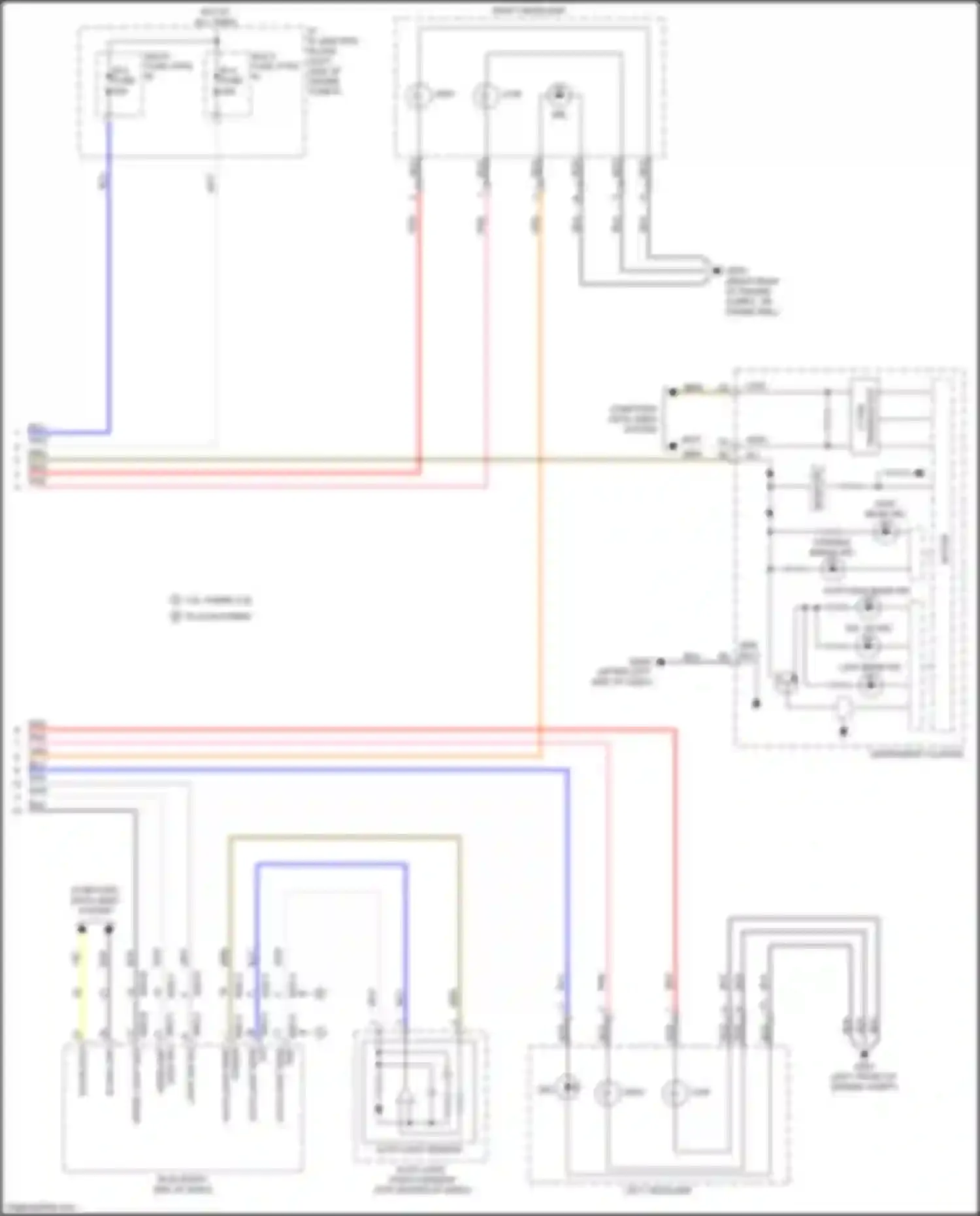 Wiring diagram high sw in for Kia K5 II (2015-2020) (1 of 2)