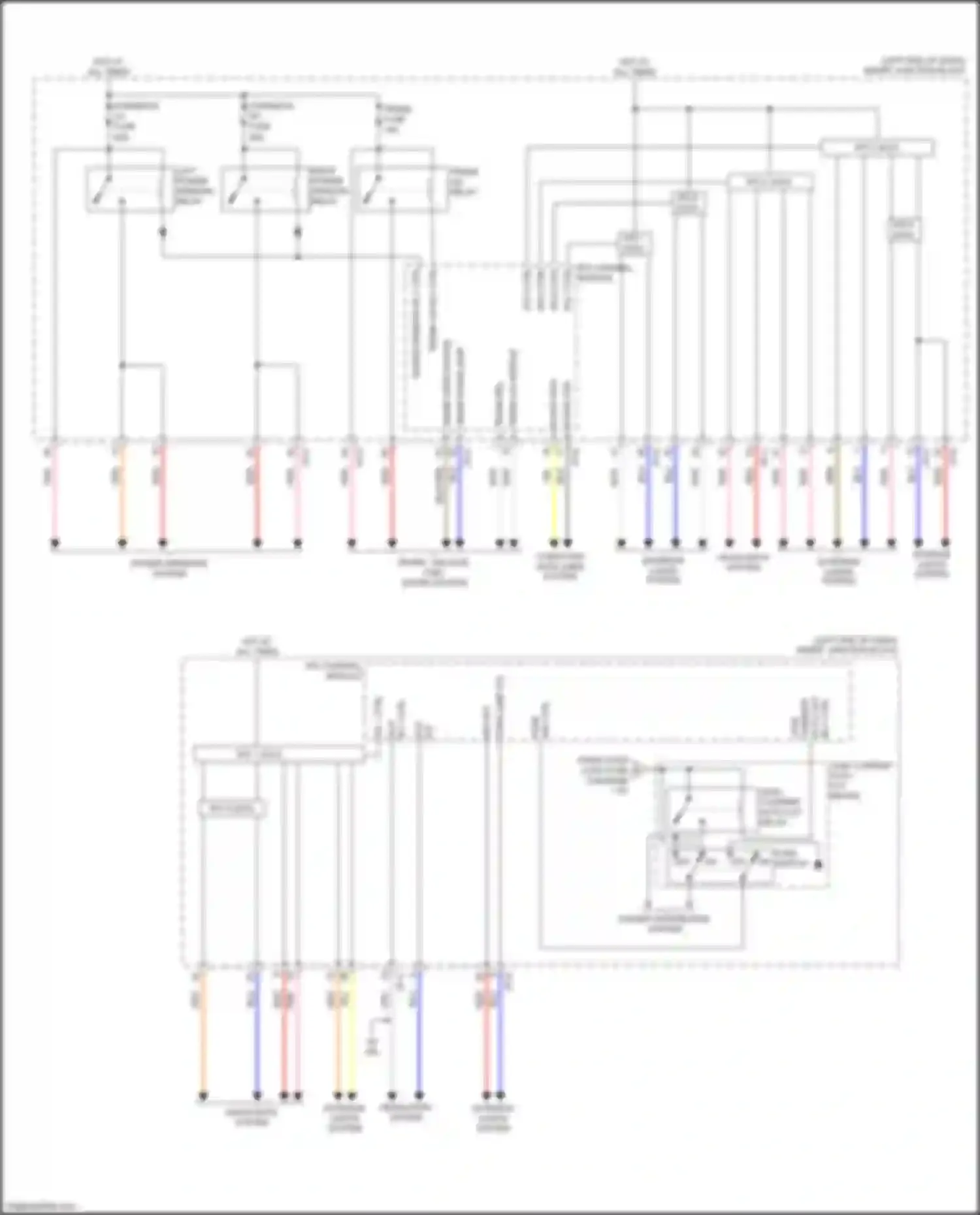 Wiring diagram ips 6 for Kia K5 II (2015-2020) (1 of 5)