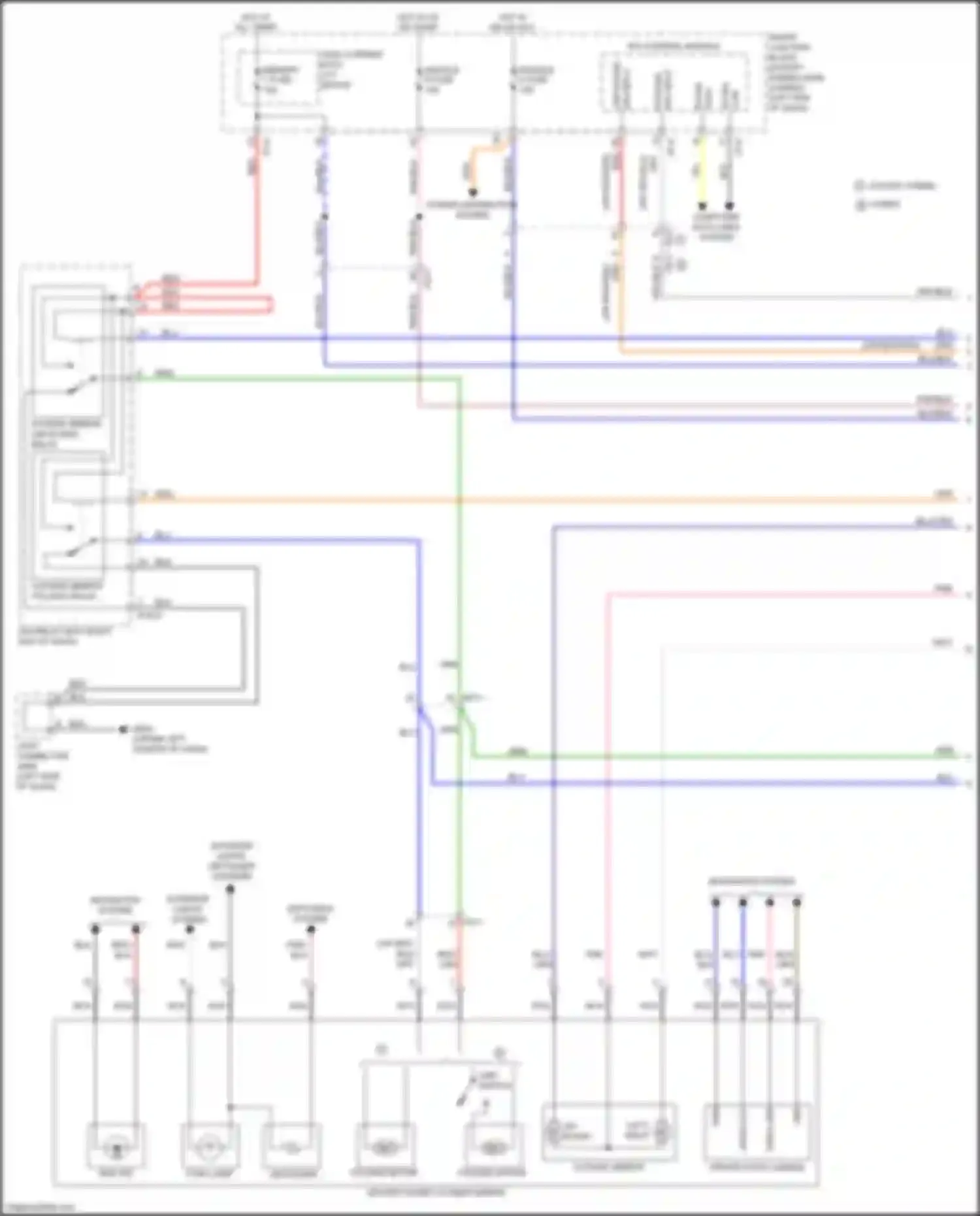 Wiring diagram leak current auto cut device for Kia K5 II (2015-2020) (48 of 76)